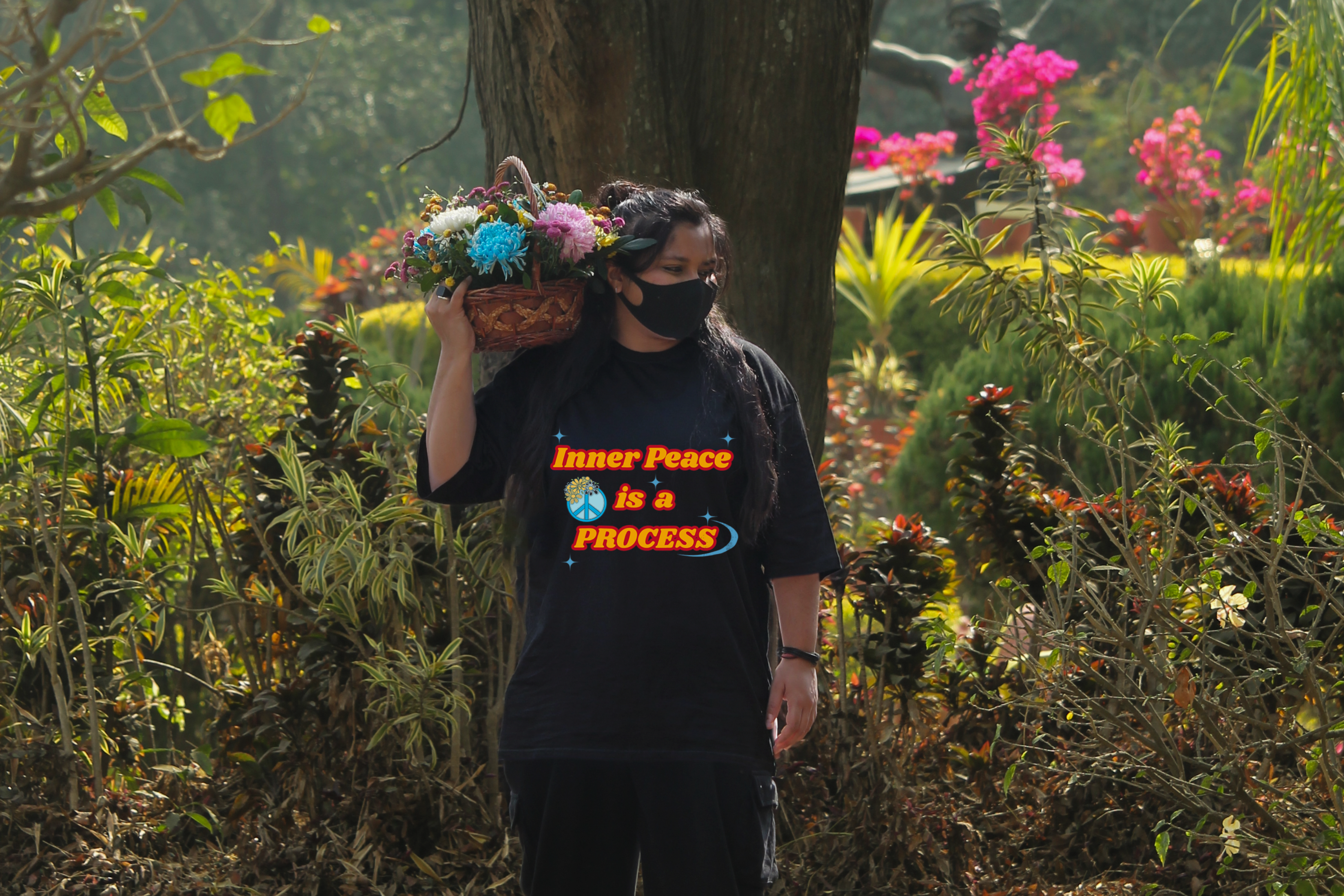 OVERSIZED TSHIRT- Inner Peace Is A Process