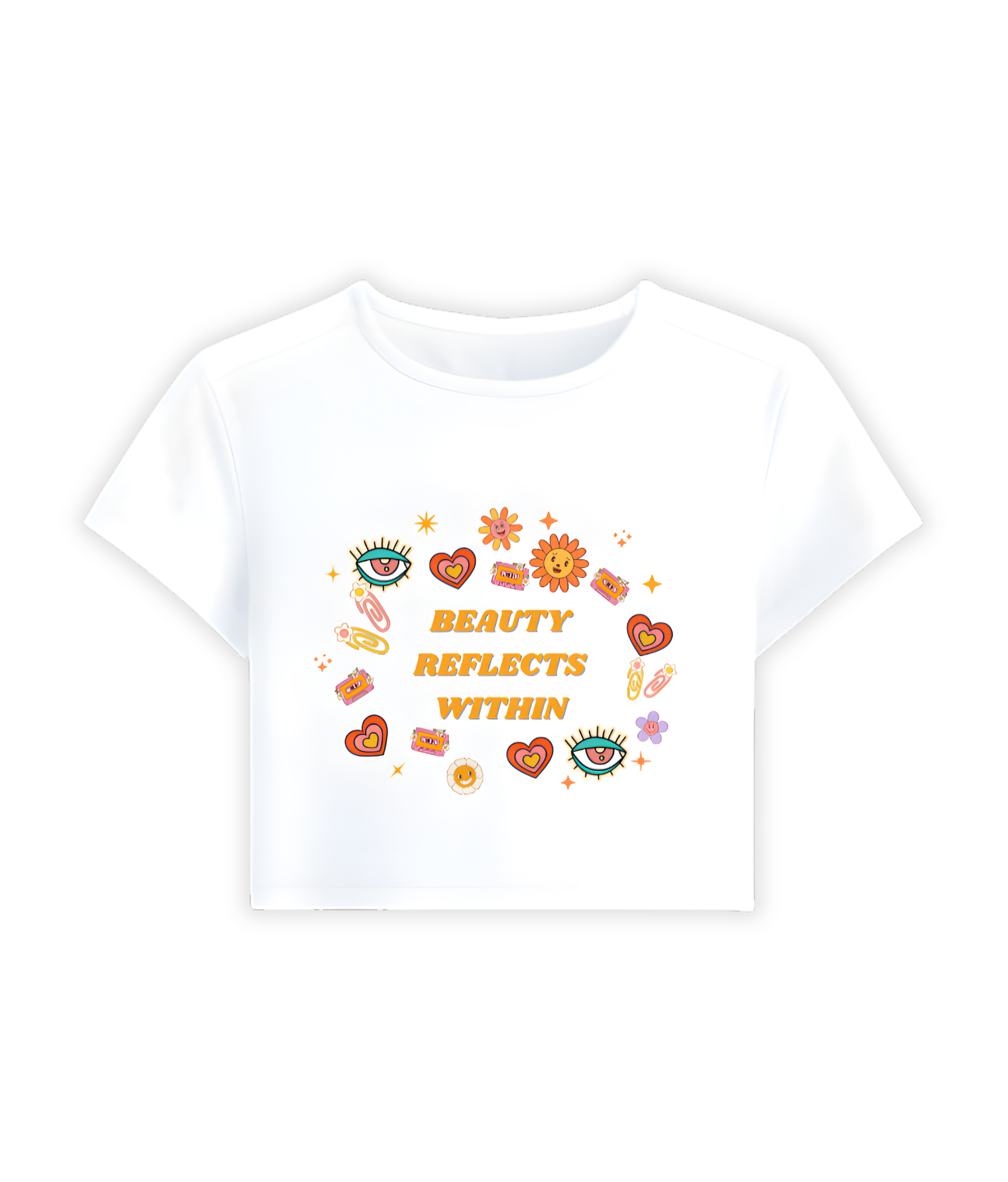 CROP TOP- Beauty Reflects Within