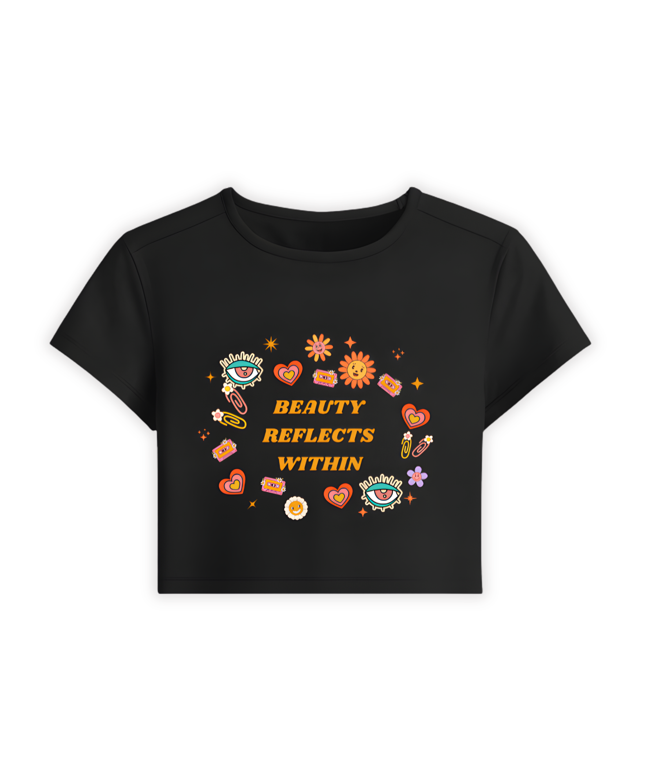 CROP TOP- Beauty Reflects Within