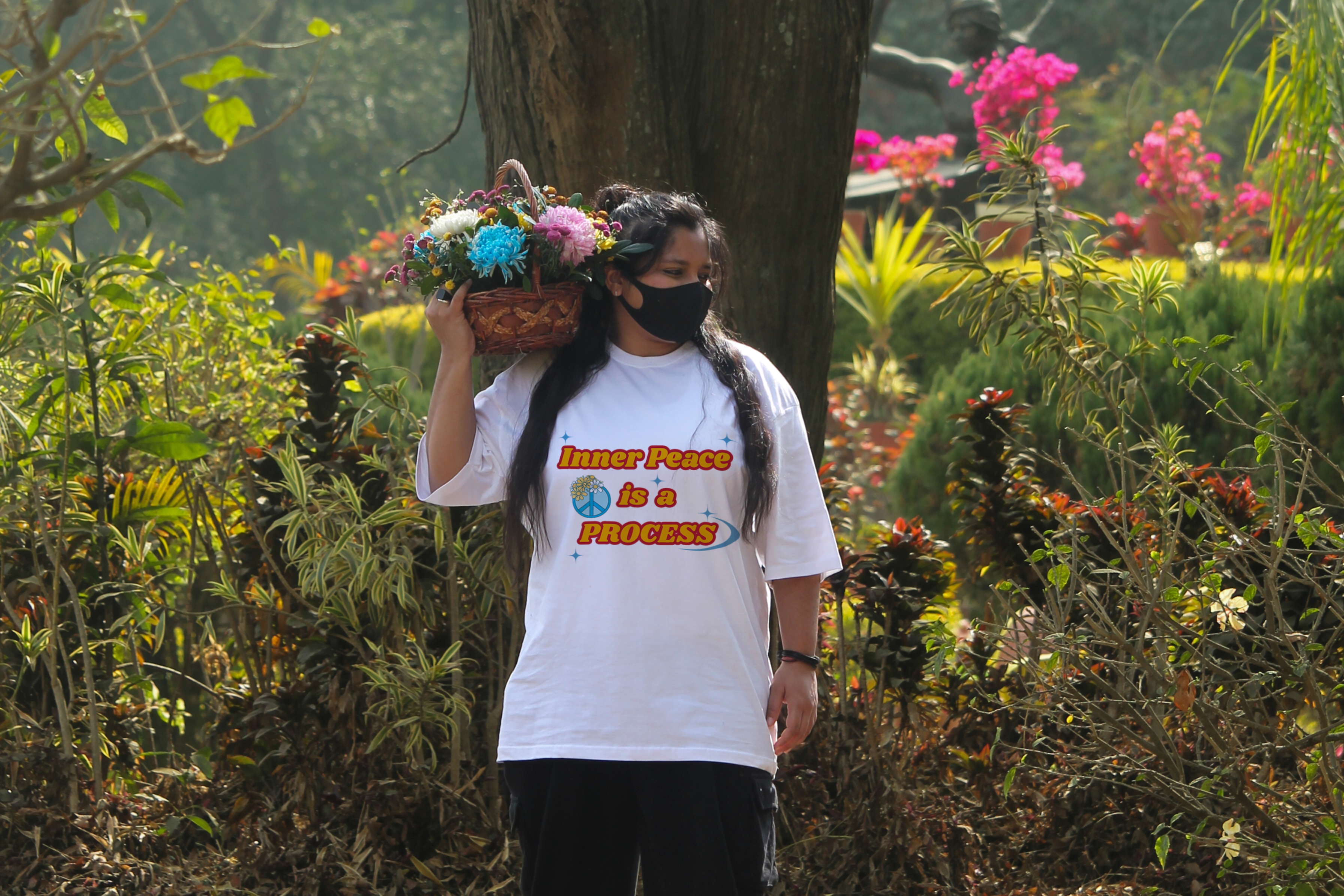 OVERSIZED TSHIRT- Inner Peace Is A Process