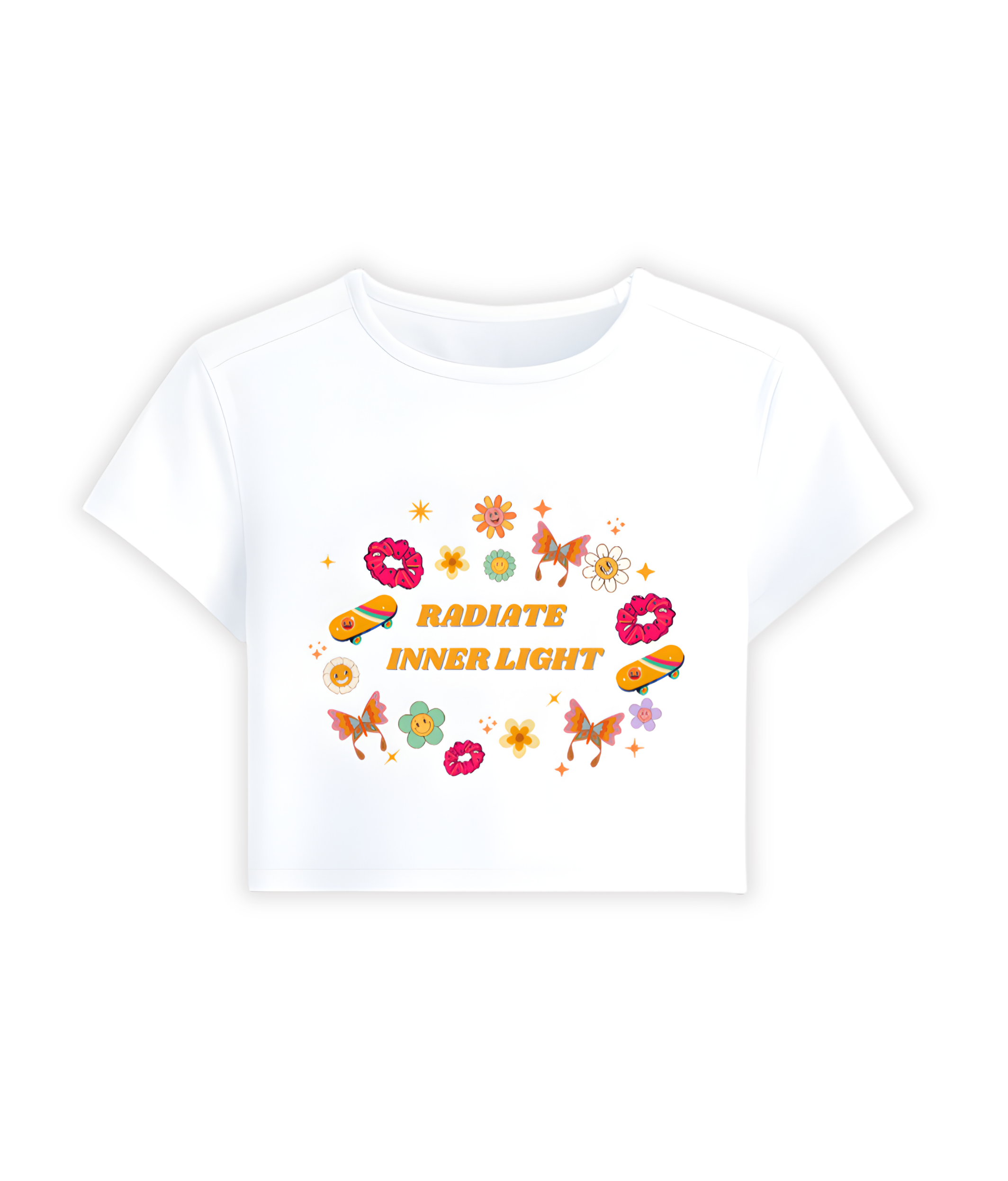 CROP TOP- Radiate Inner Light