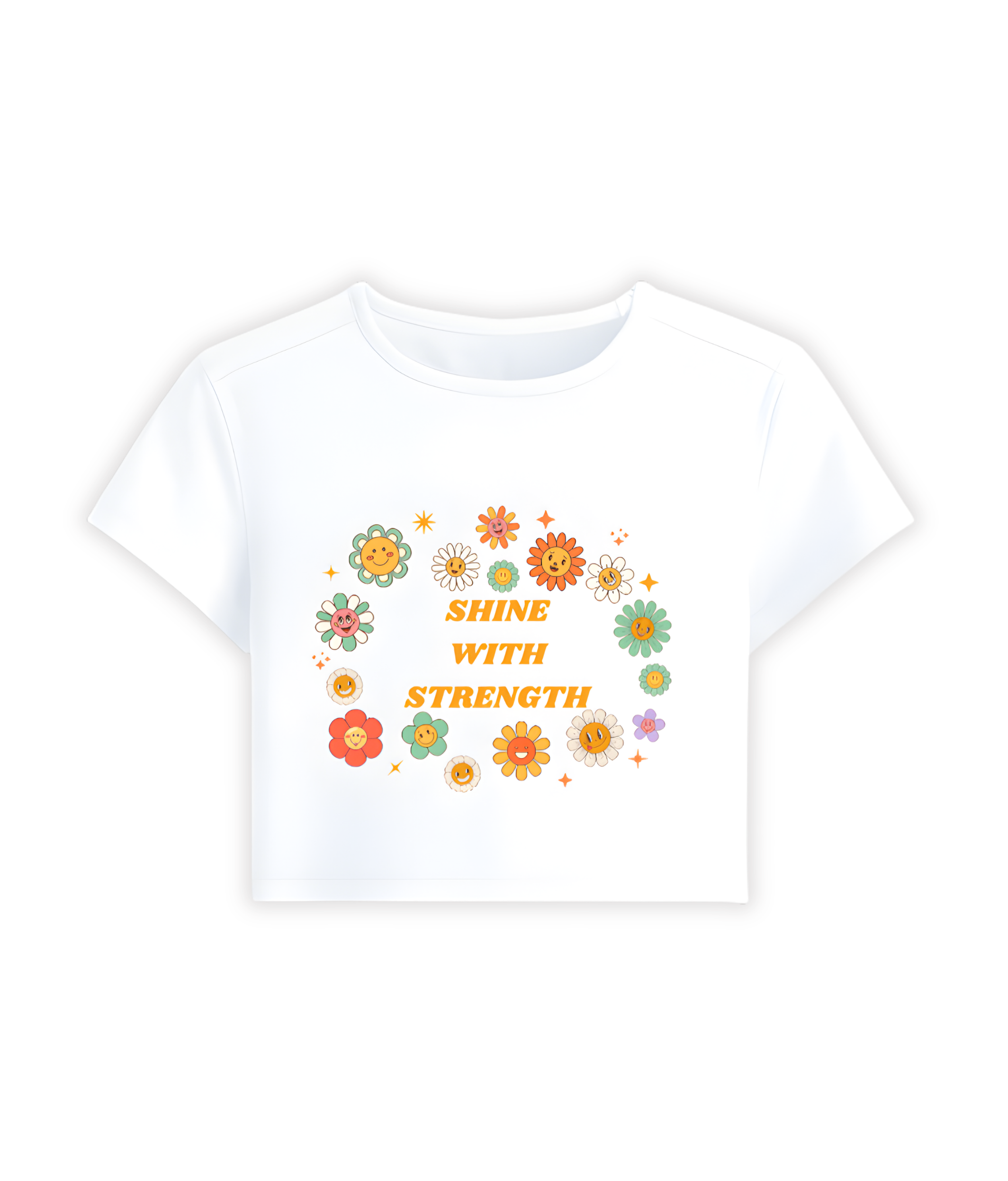 CROP TOP- Shine With Strength