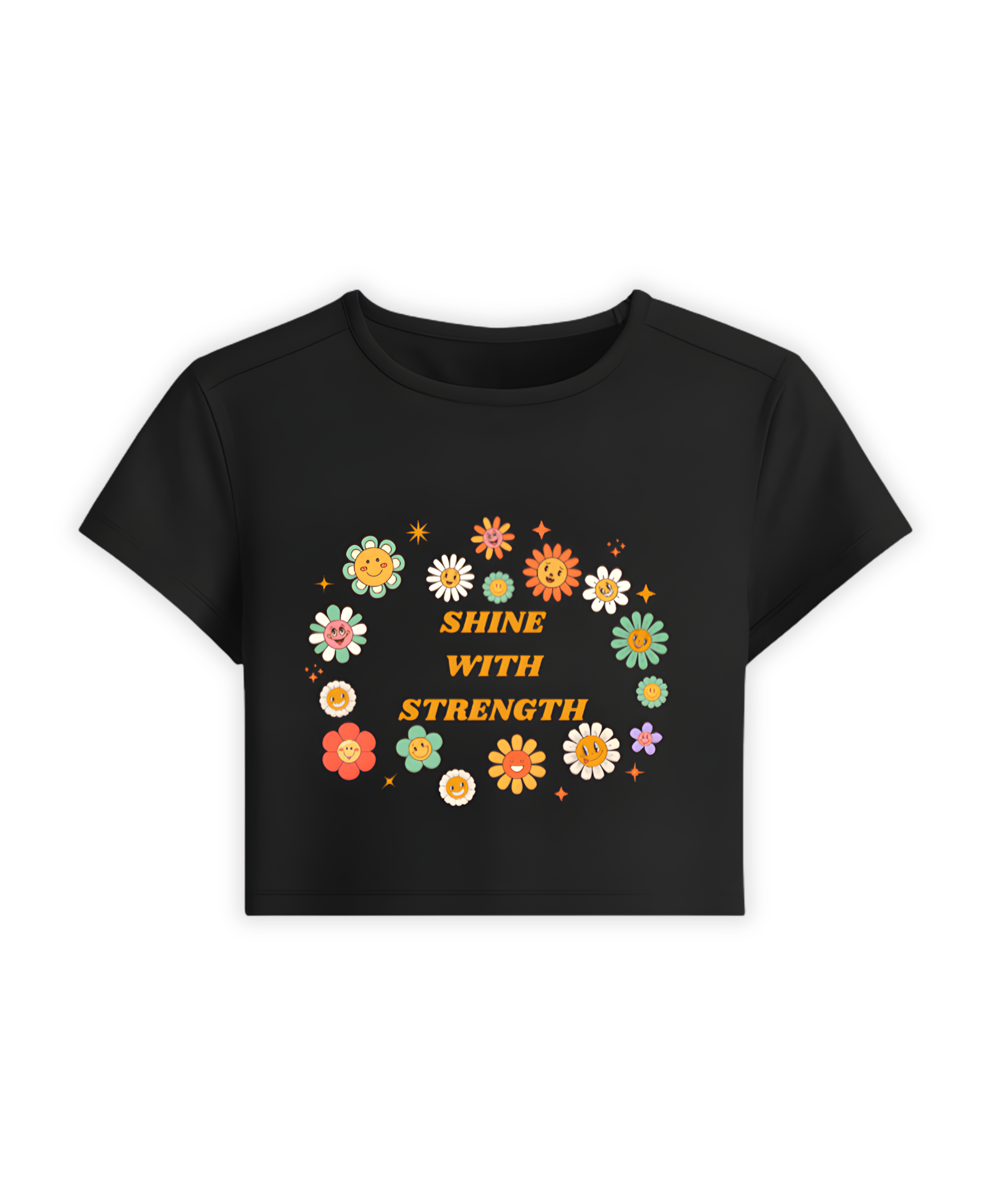 CROP TOP- Shine With Strength