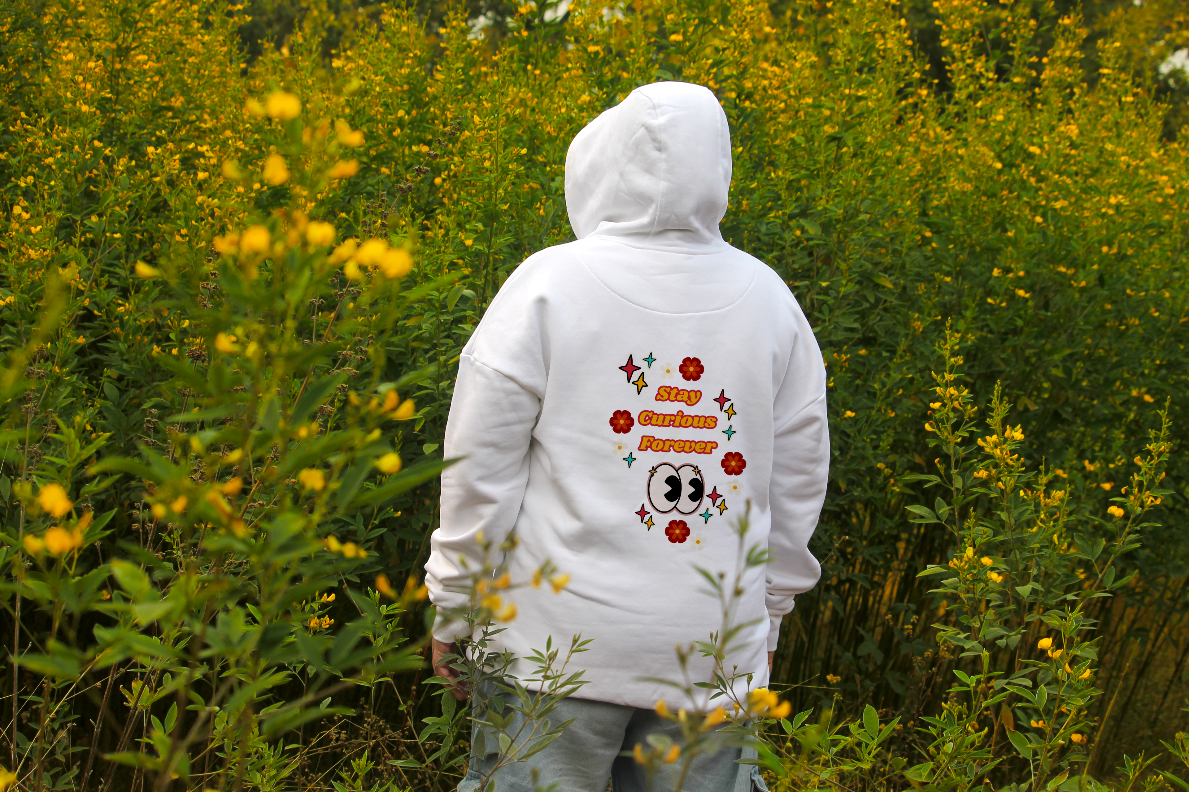 OVERSIZED HOODIE - Stay Curious Forever