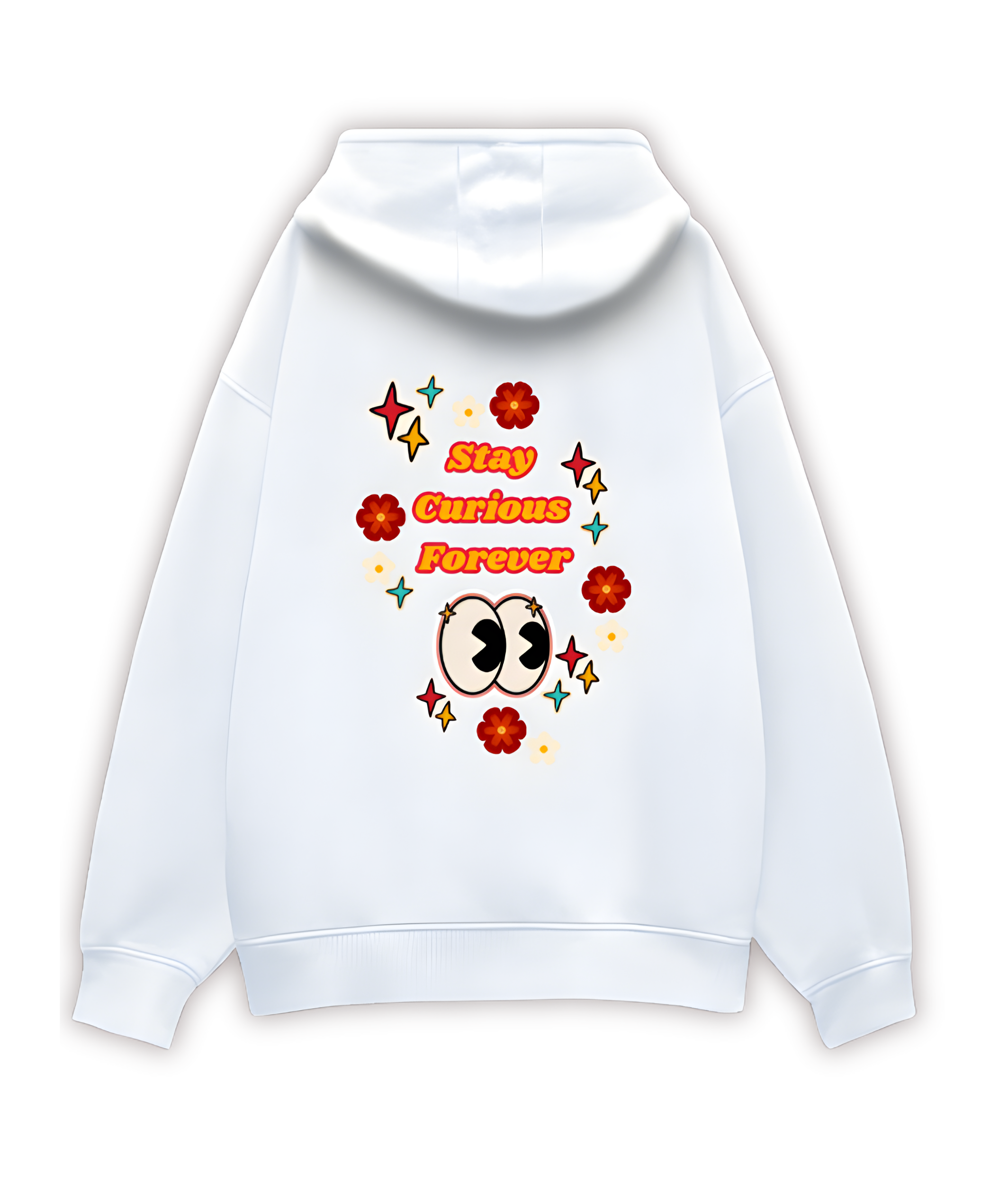OVERSIZED HOODIE - Stay Curious Forever