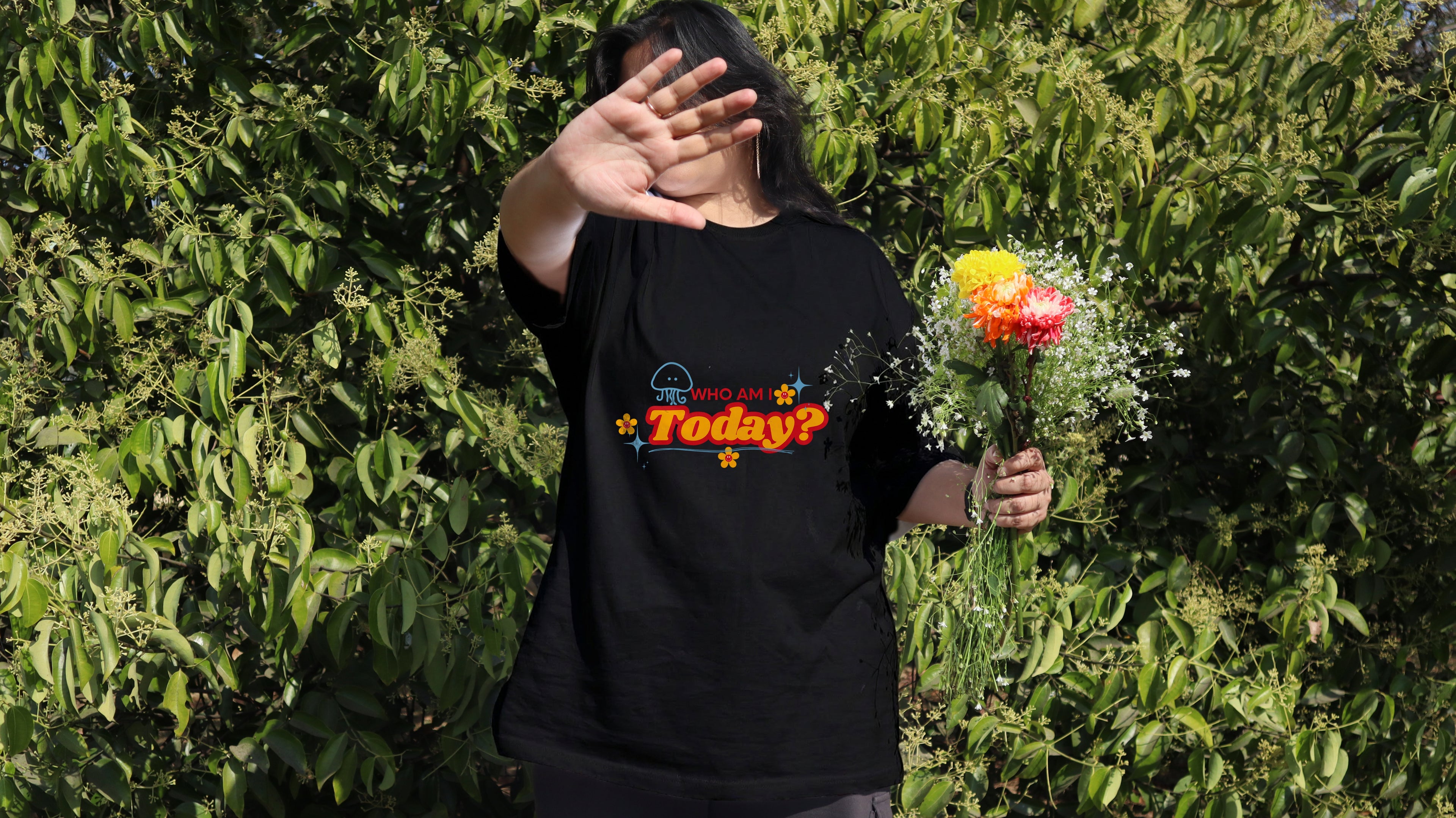 OVERSIZED T-SHIRT- Who Am I Today?