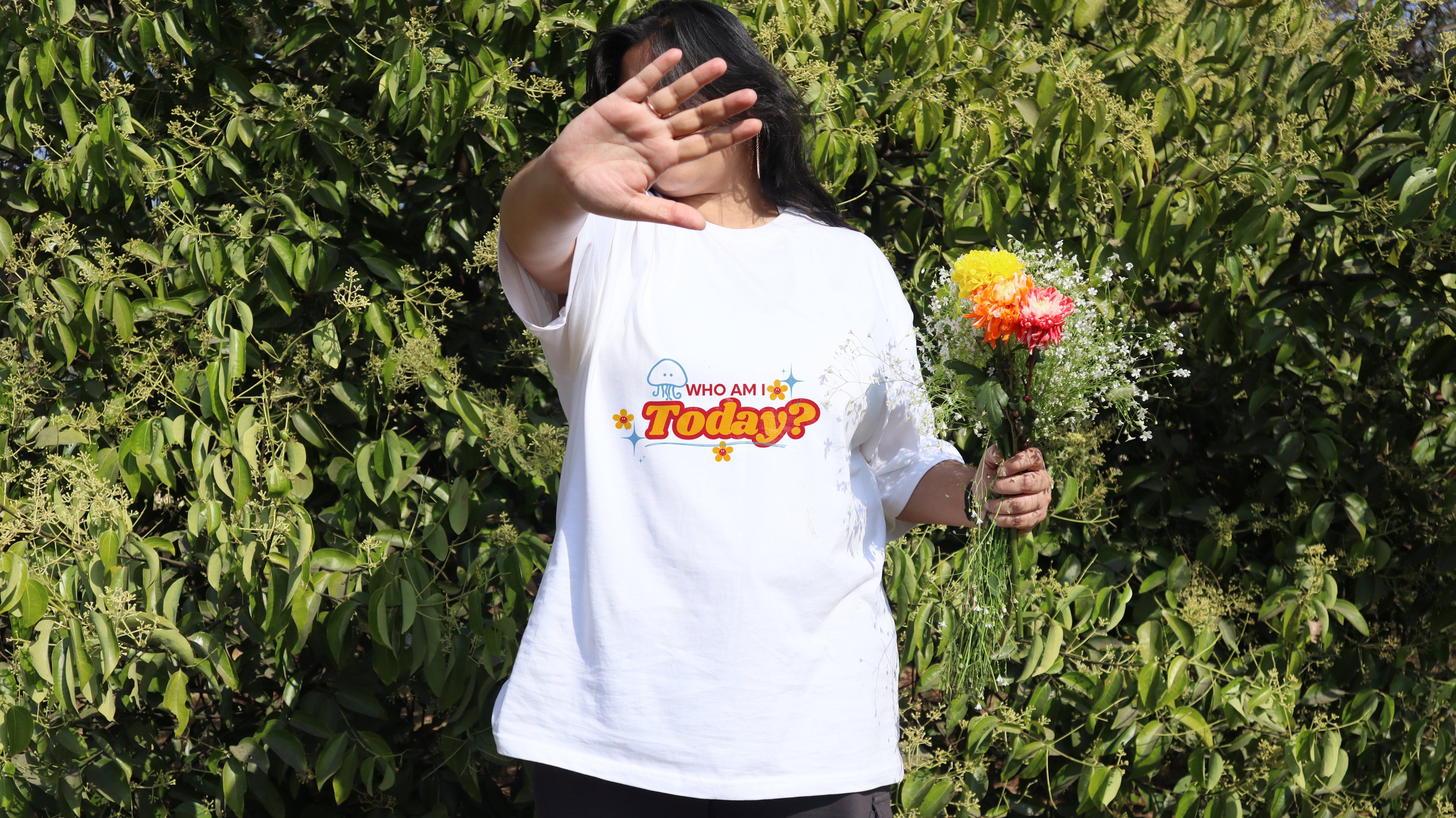 OVERSIZED T-SHIRT- Who Am I Today?
