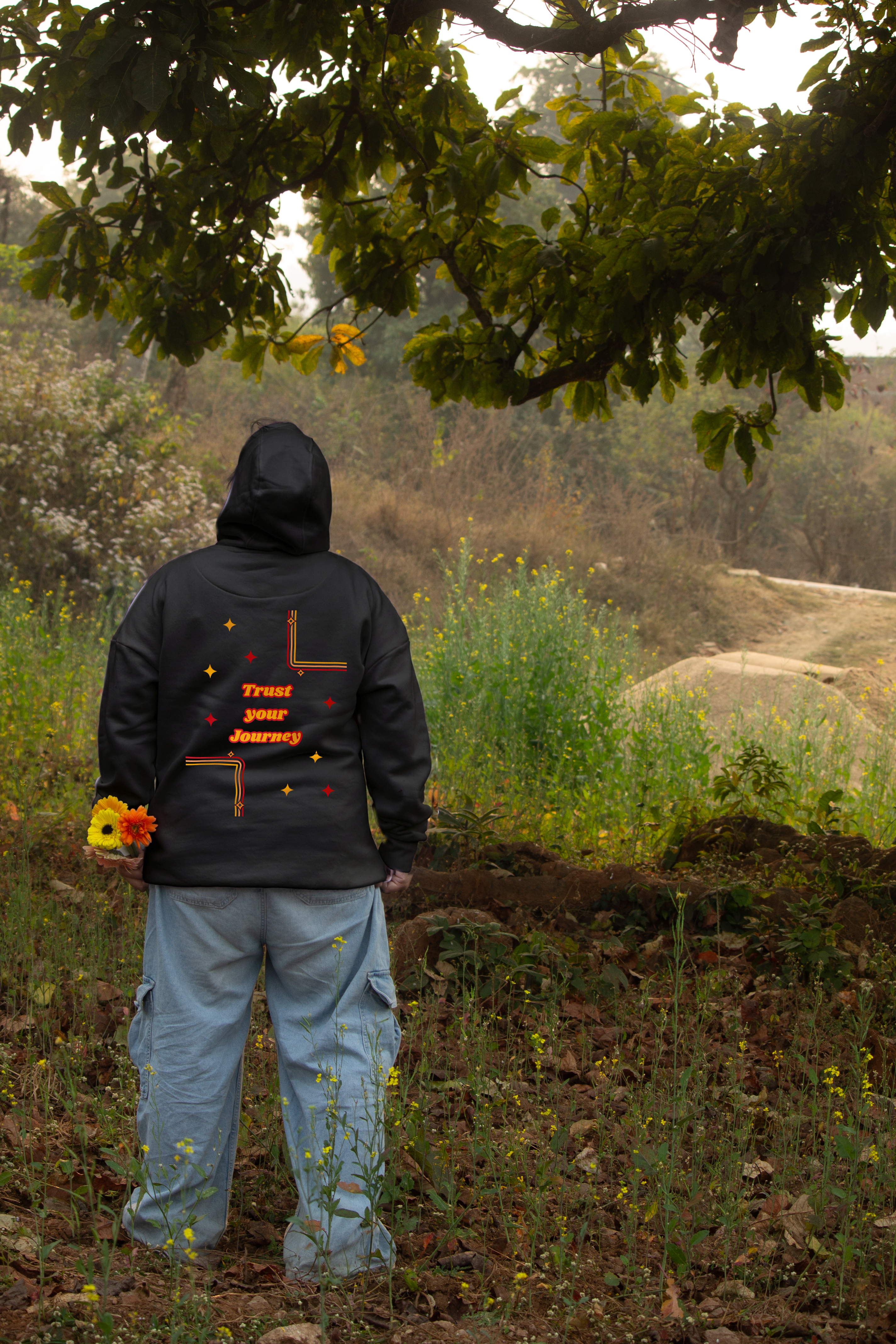 OVERSIZED HODDIE- Trust Your journey