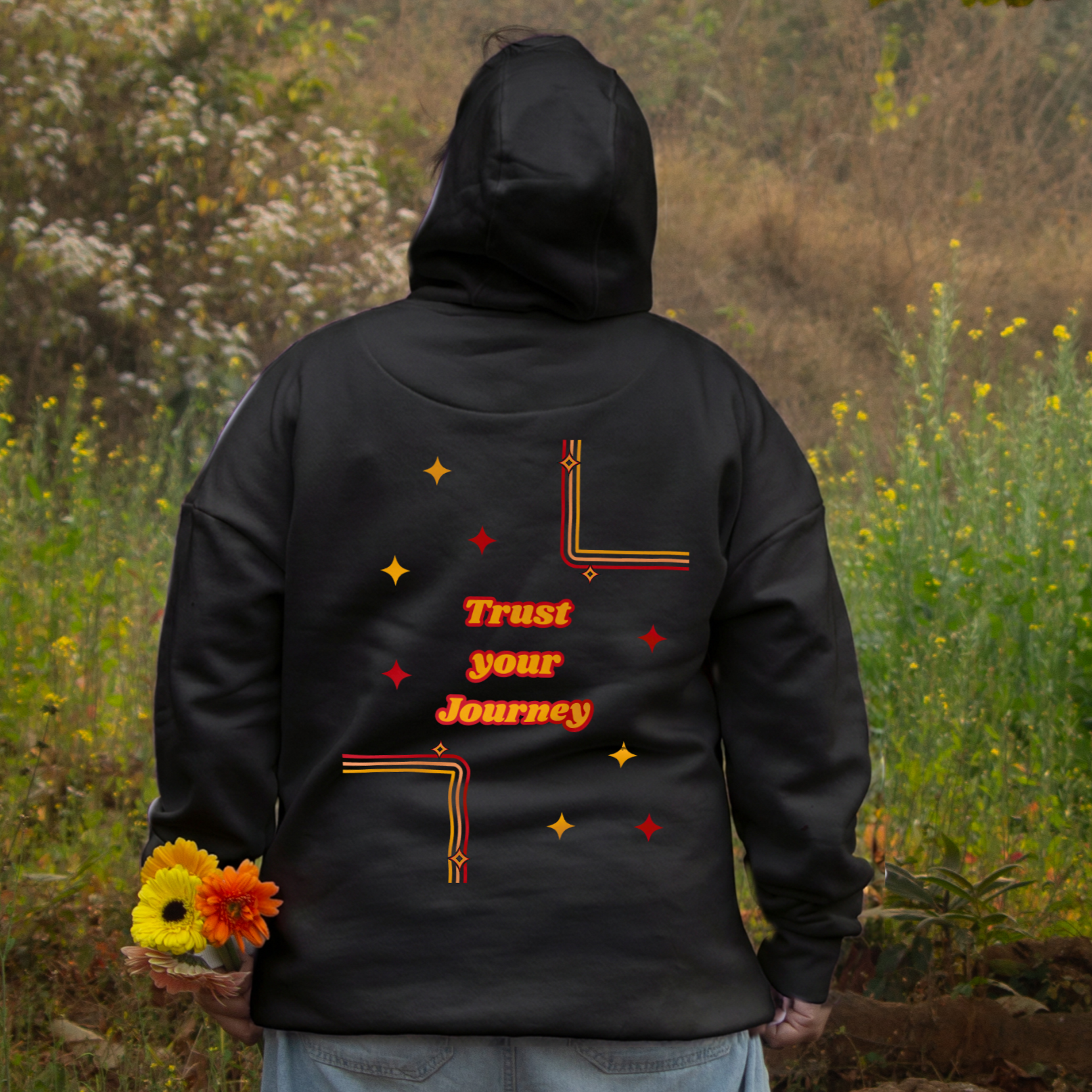 OVERSIZED HODDIE- Trust Your journey