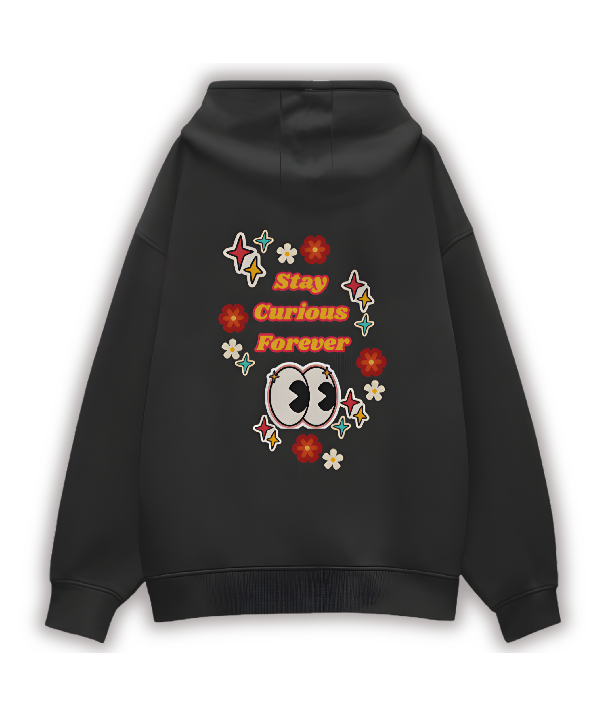 OVERSIZED HOODIE - Stay Curious Forever