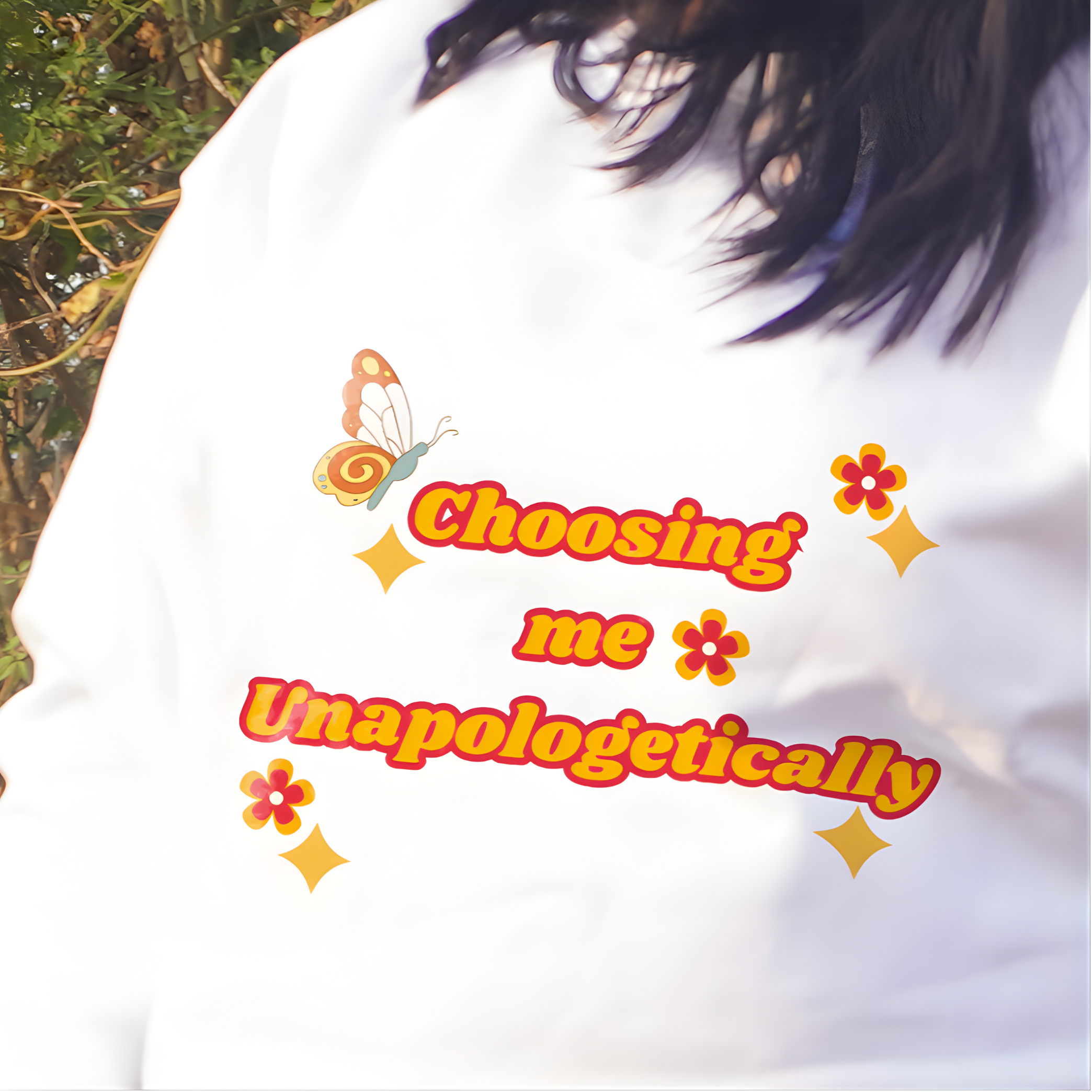 OVERSIZED SWEATSHIRT- Choosing Me Unapologetically