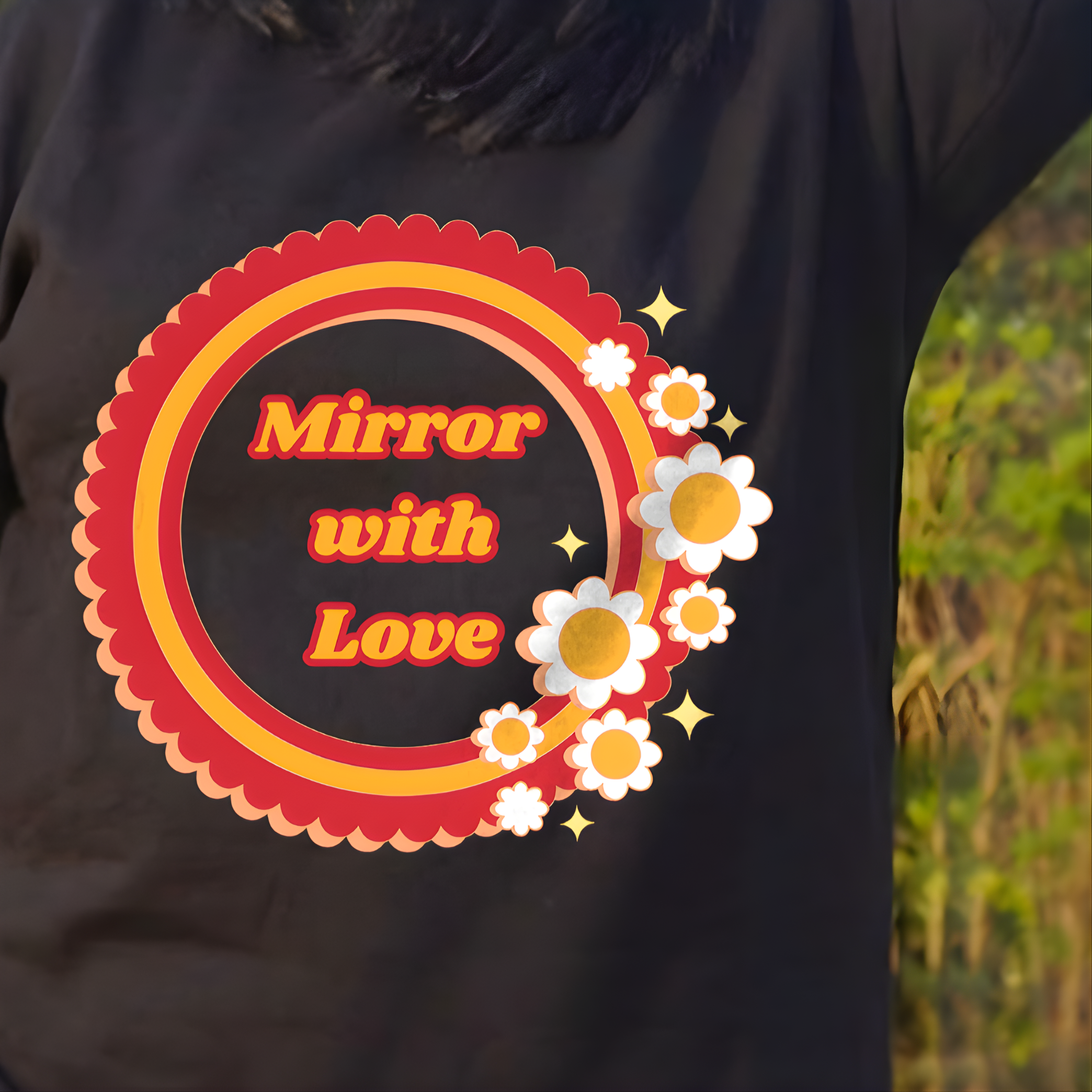 OVERSIZED SWEATSHIRT- Mirror With Love
