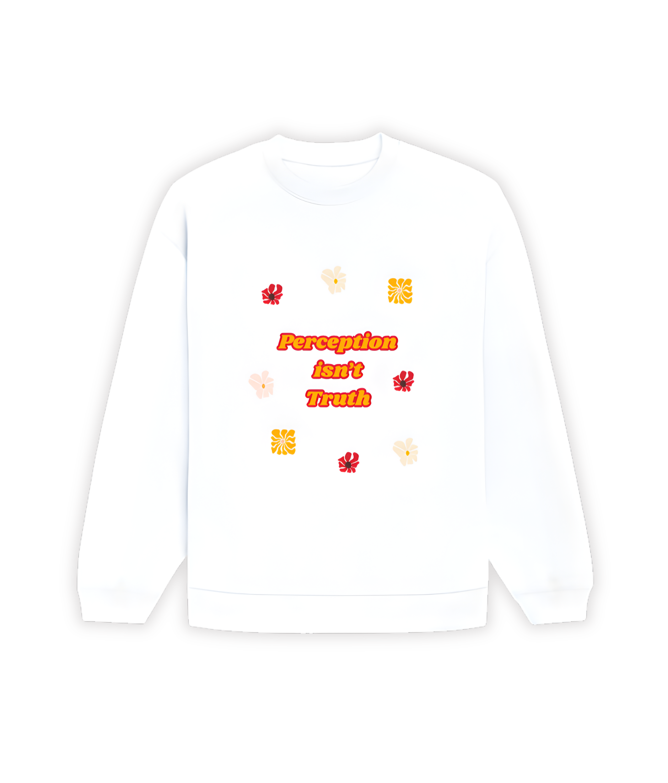OVERSIZED SWEATSHIRT- Perception Isnt Truth