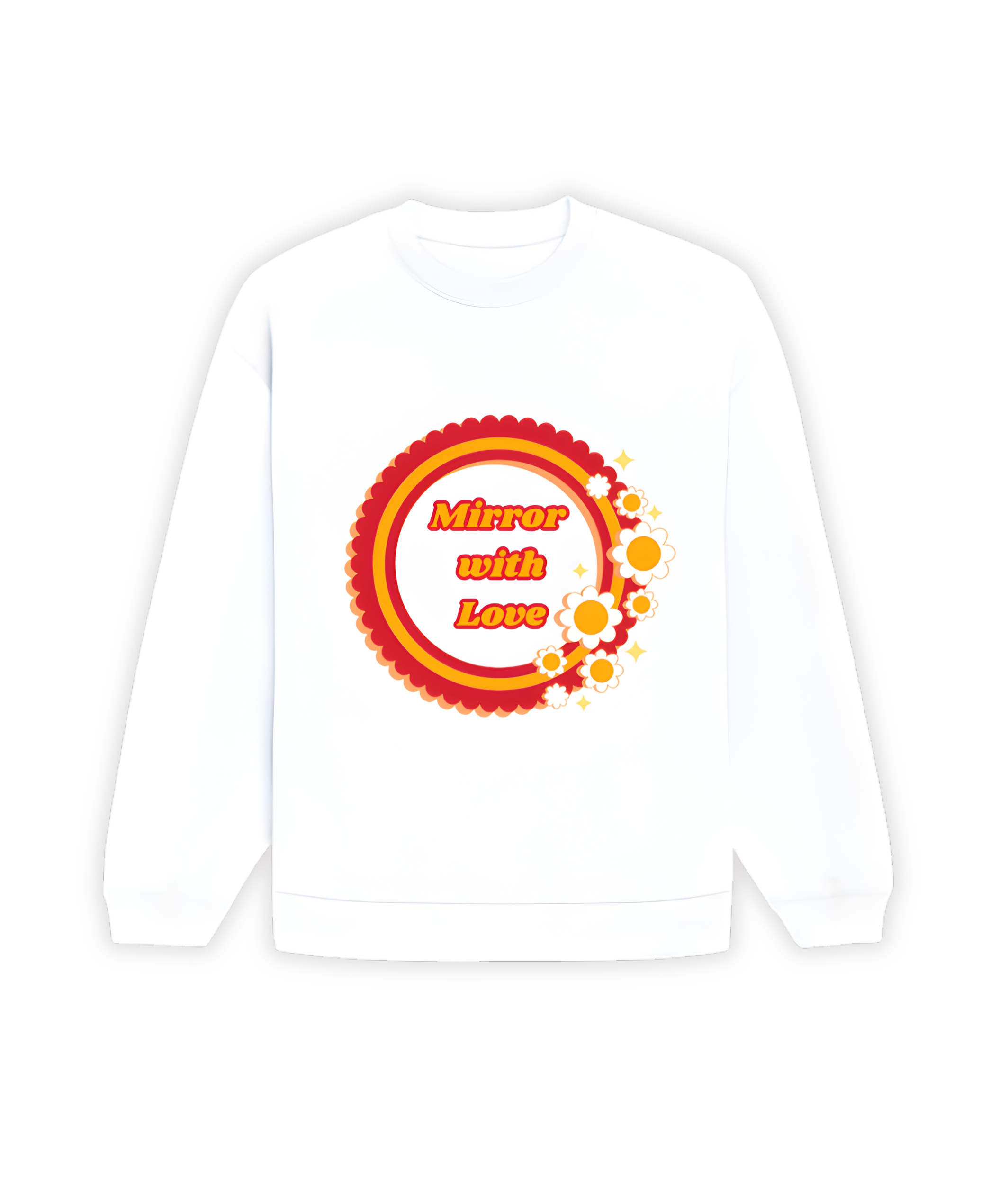 OVERSIZED SWEATSHIRT- Mirror With Love