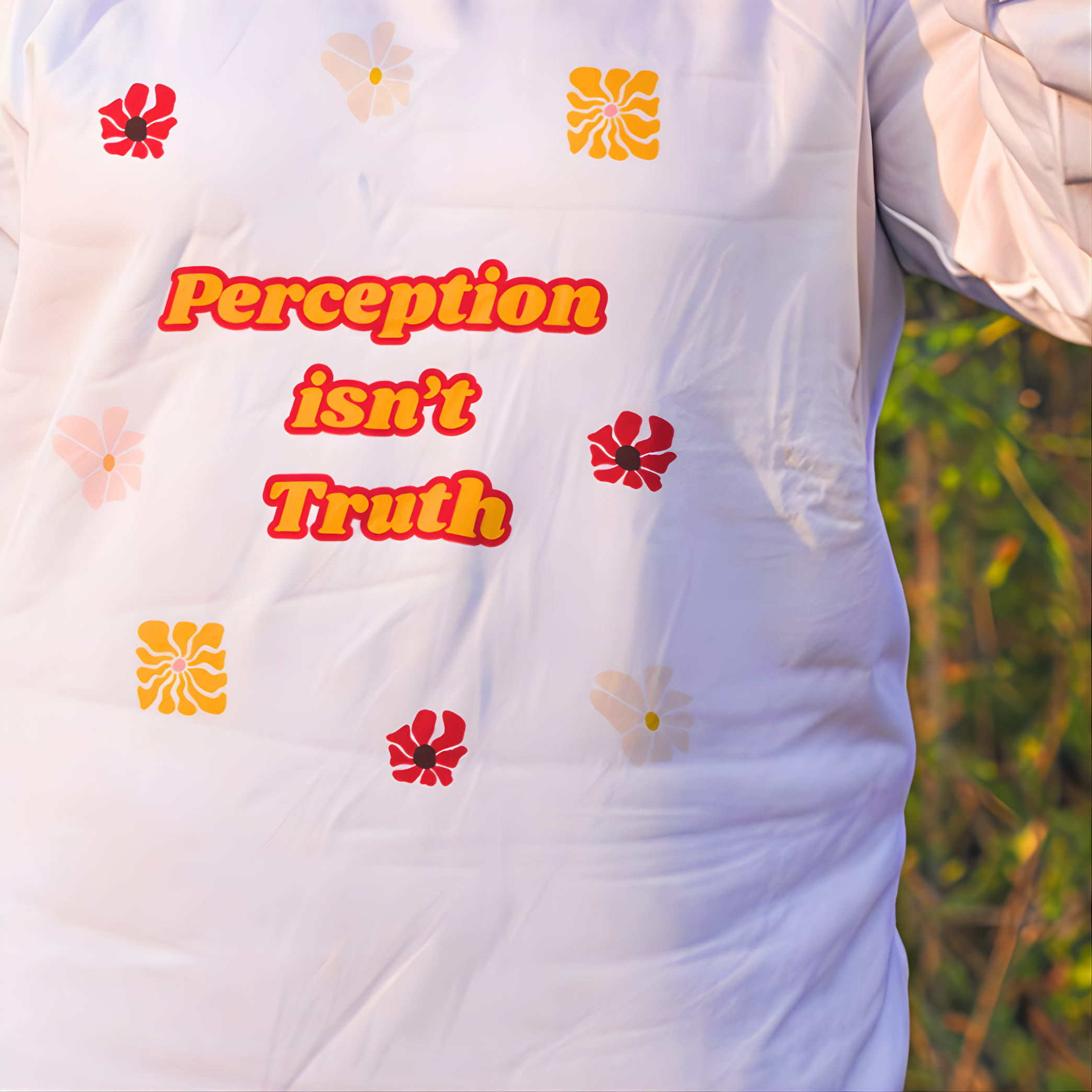 OVERSIZED SWEATSHIRT- Perception Isnt Truth