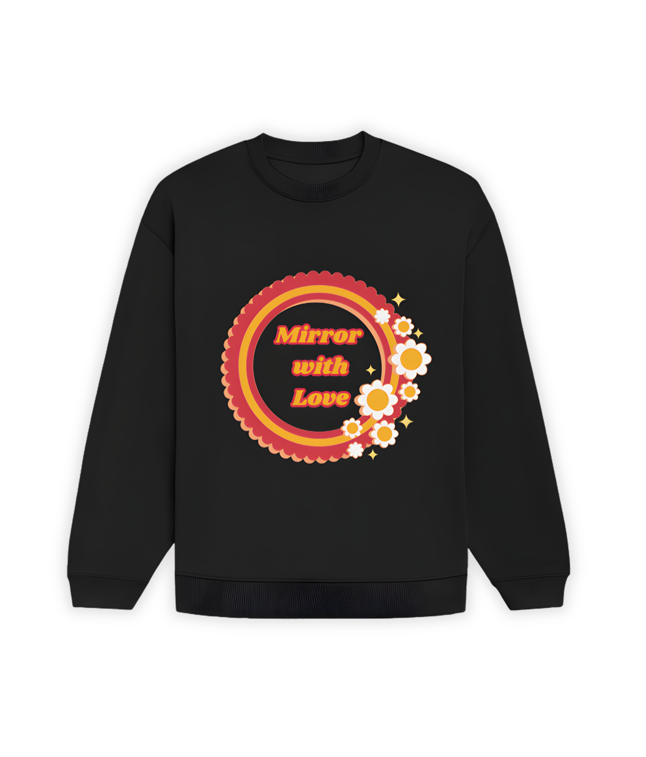 OVERSIZED SWEATSHIRT- Mirror With Love