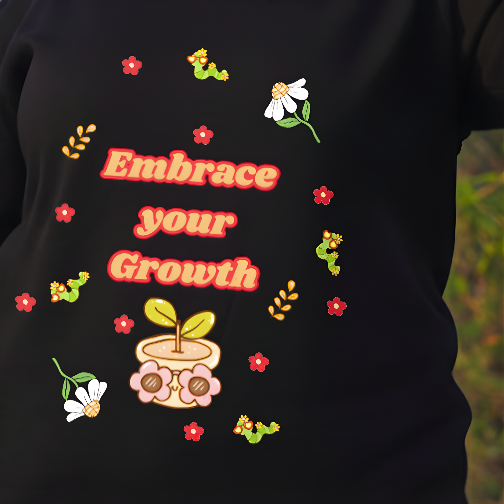 OVERSIZED SWEATSHIRT- Embrace Your Growth