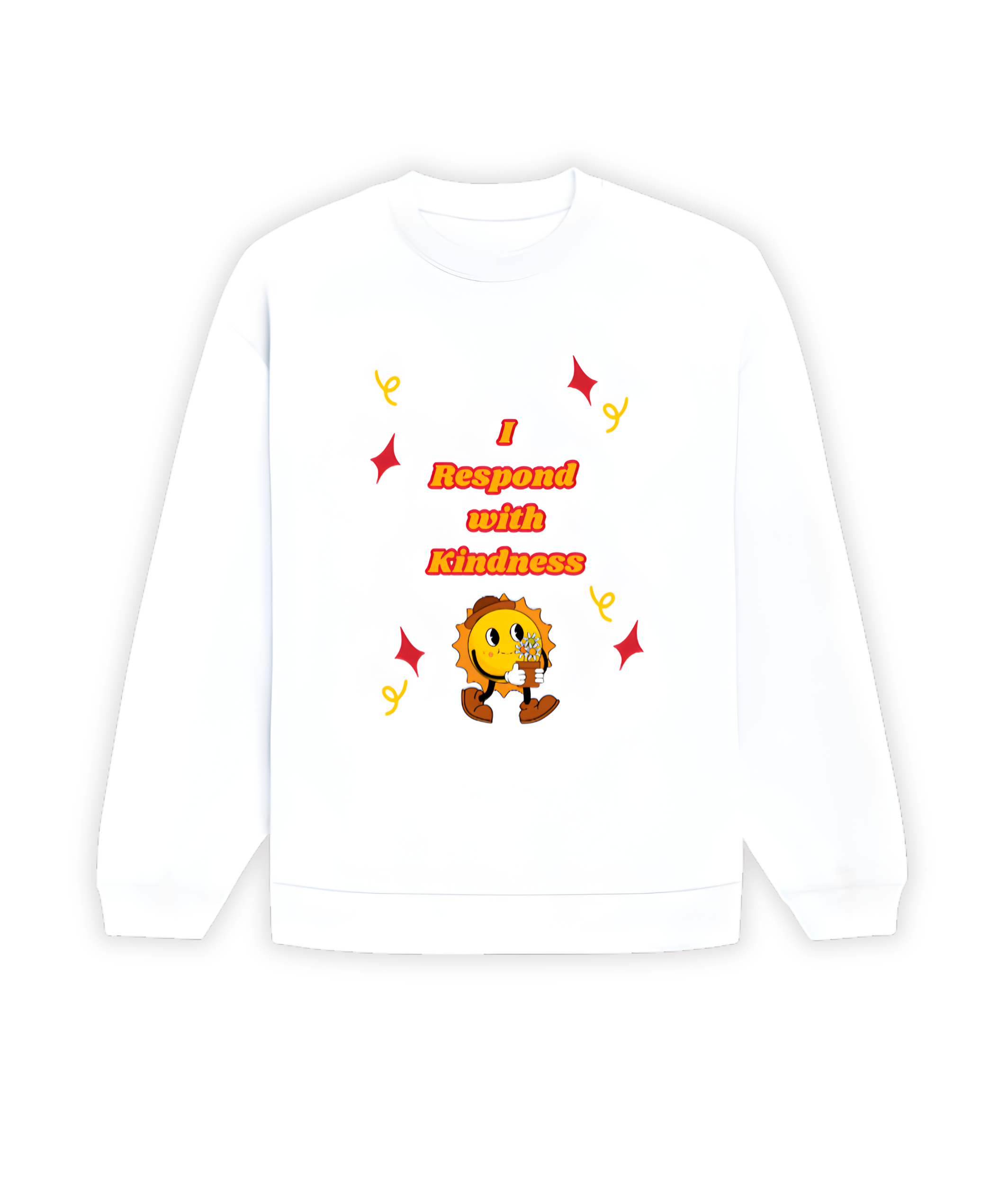 OVERSIZED SWEATSHIRT- I Respond With Kindness