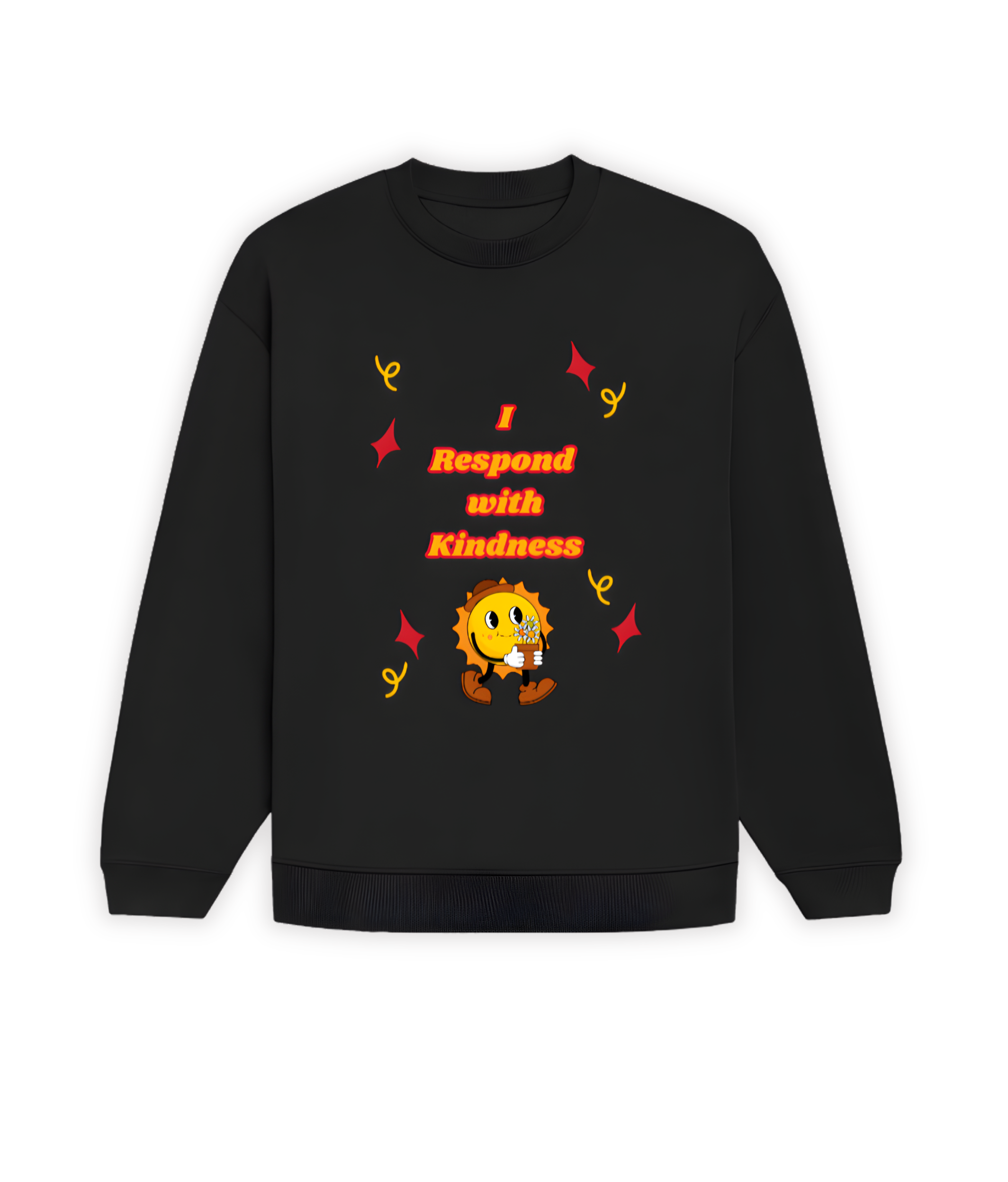 OVERSIZED SWEATSHIRT- I Respond With Kindness