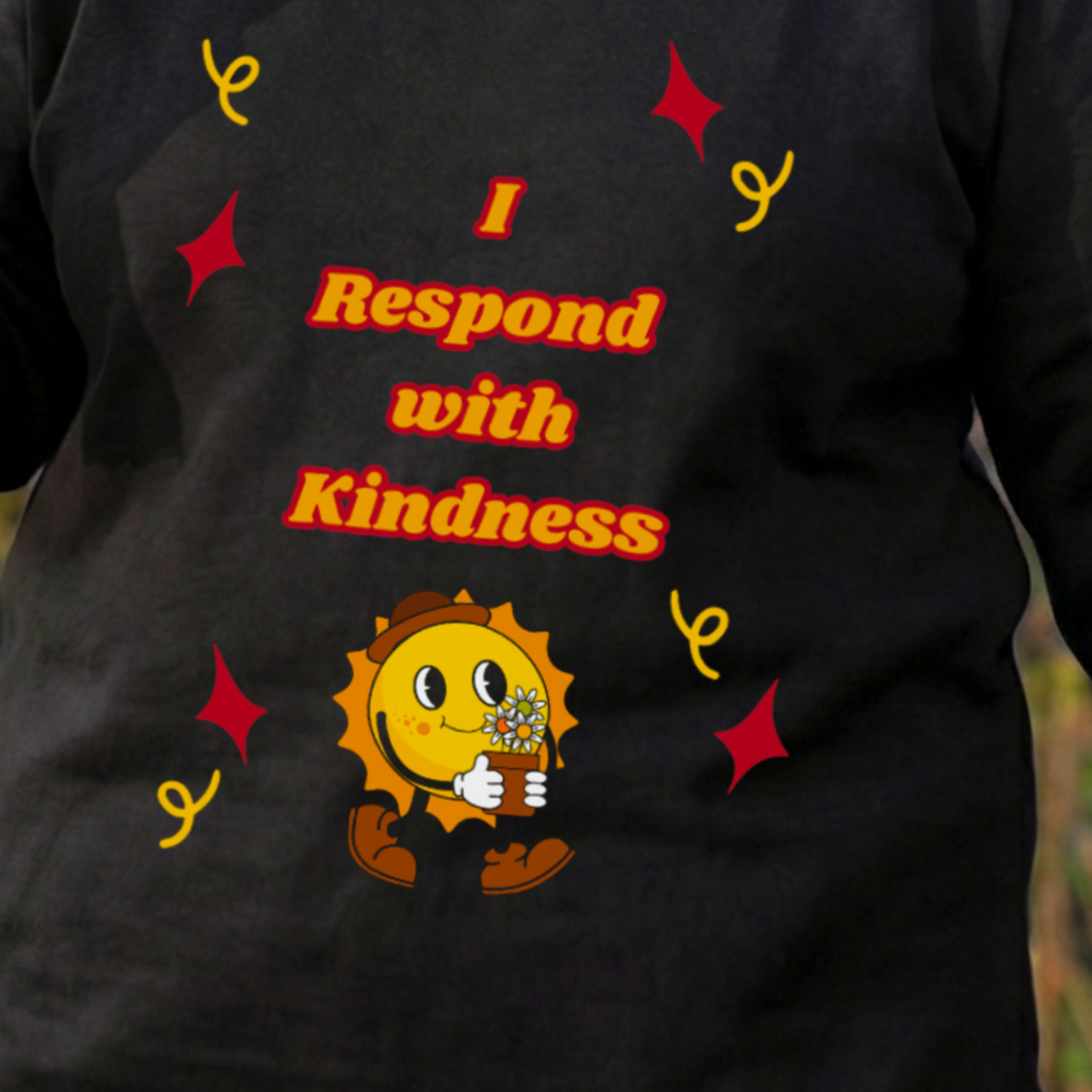 OVERSIZED SWEATSHIRT- I Respond With Kindness