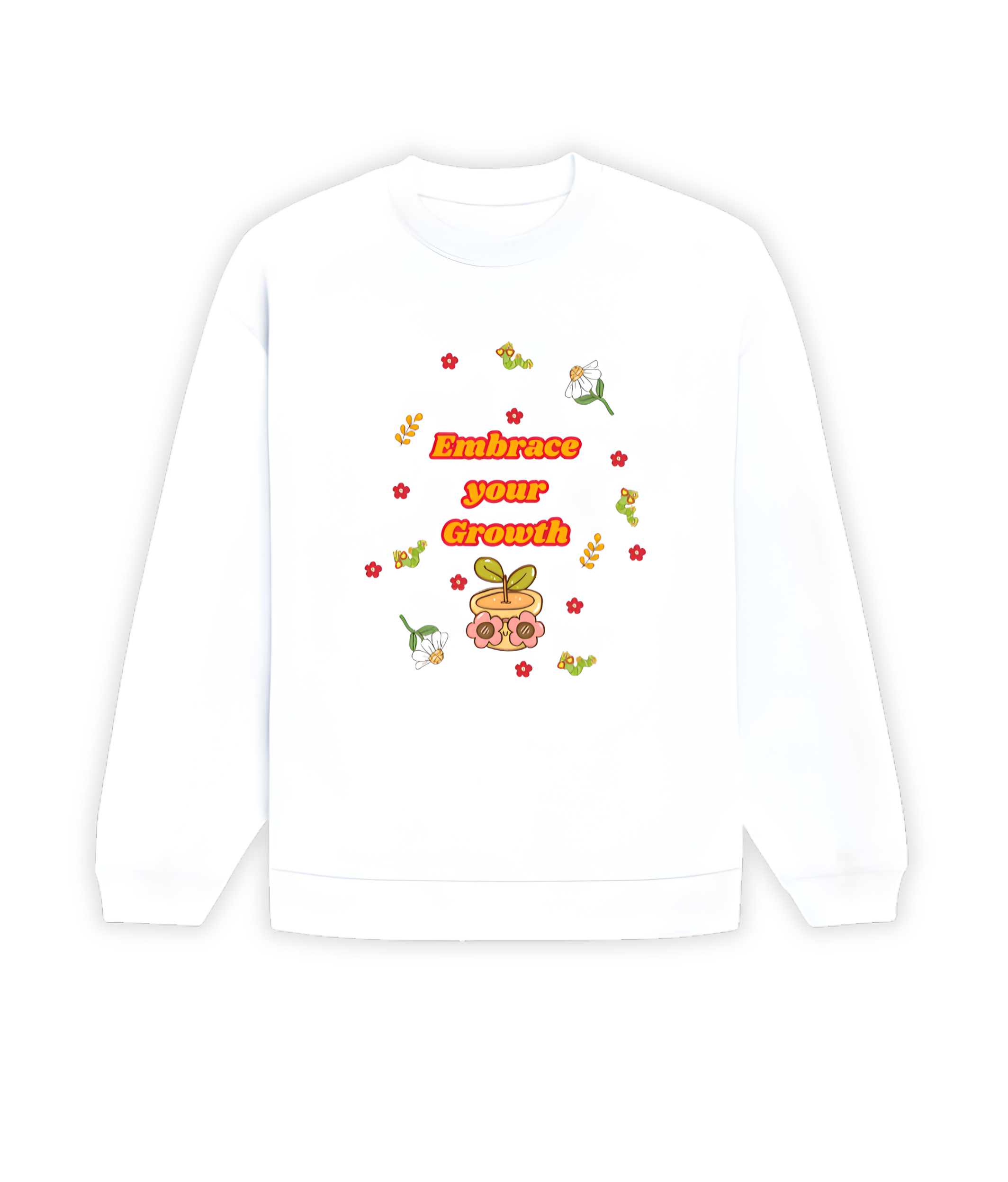 OVERSIZED SWEATSHIRT- Embrace Your Growth