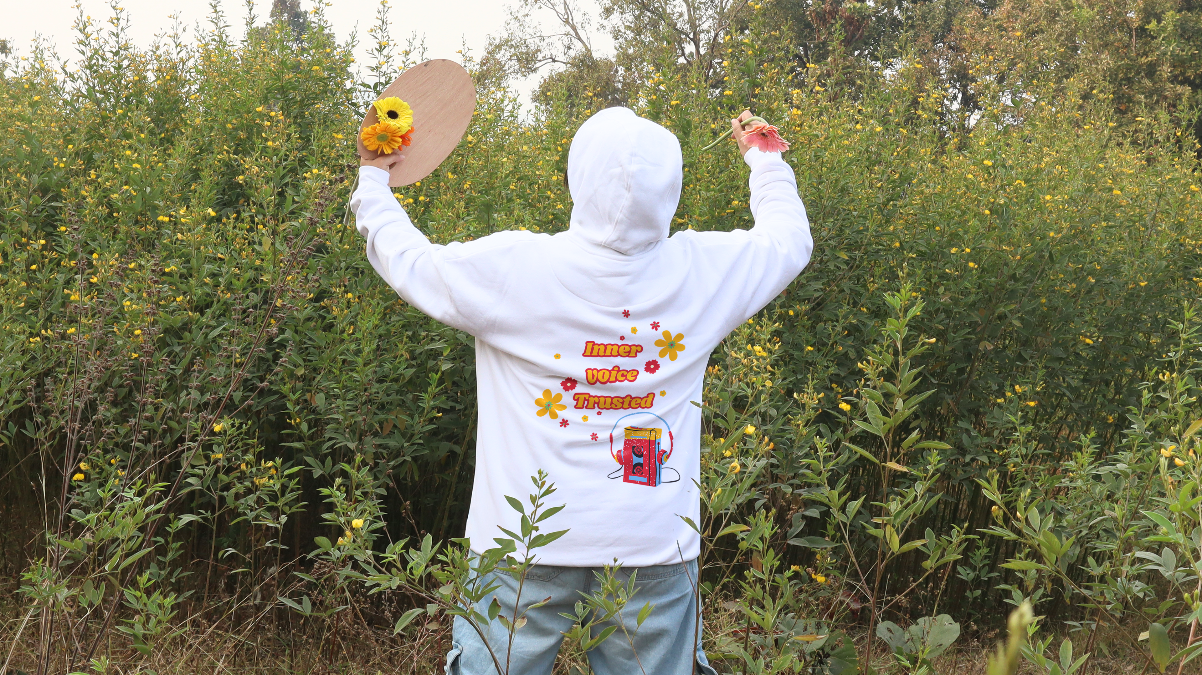 OVERSIZED HOODIE- Inner Voice Trusted