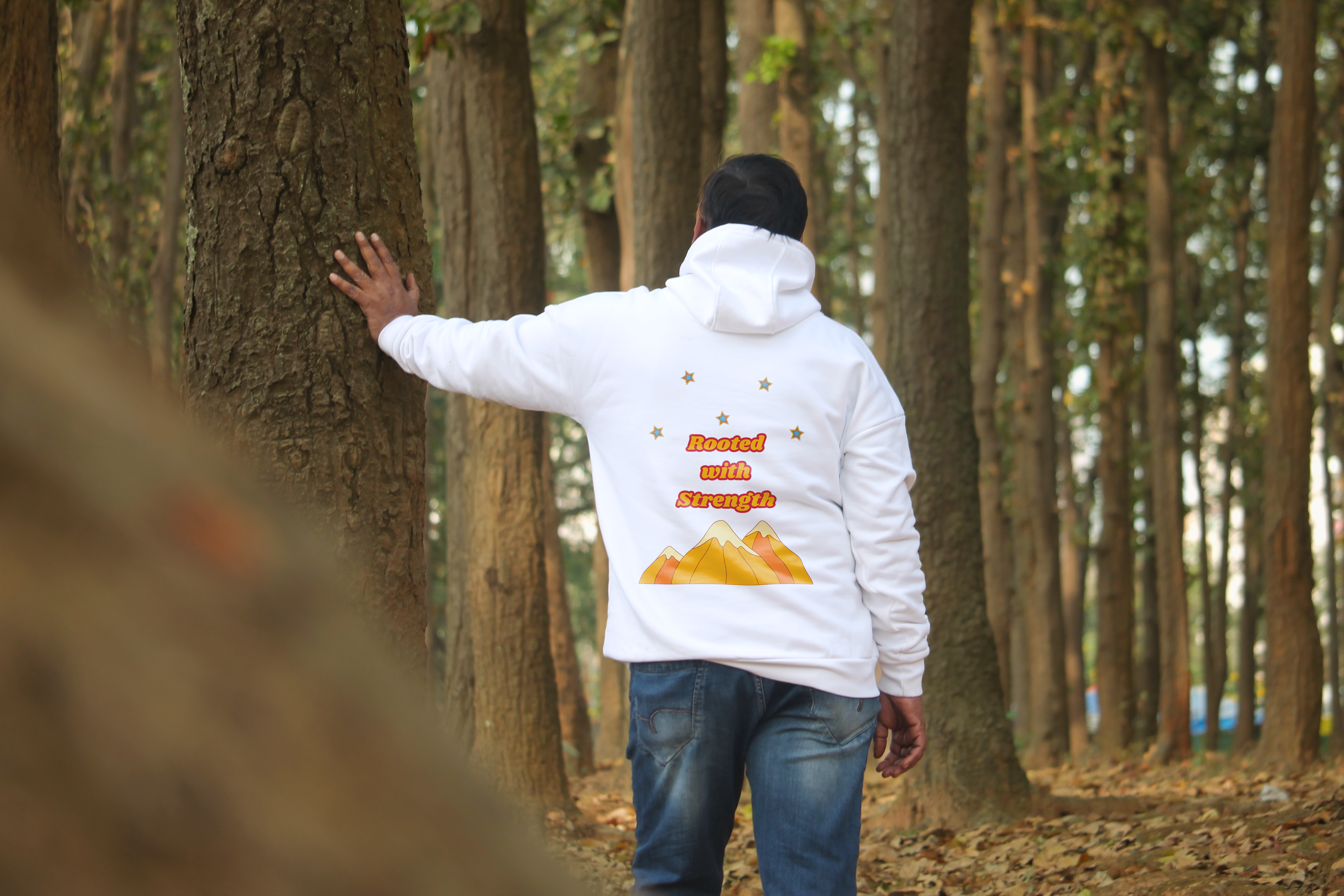 OVERSIZED HOODIE- Rooted With Strength
