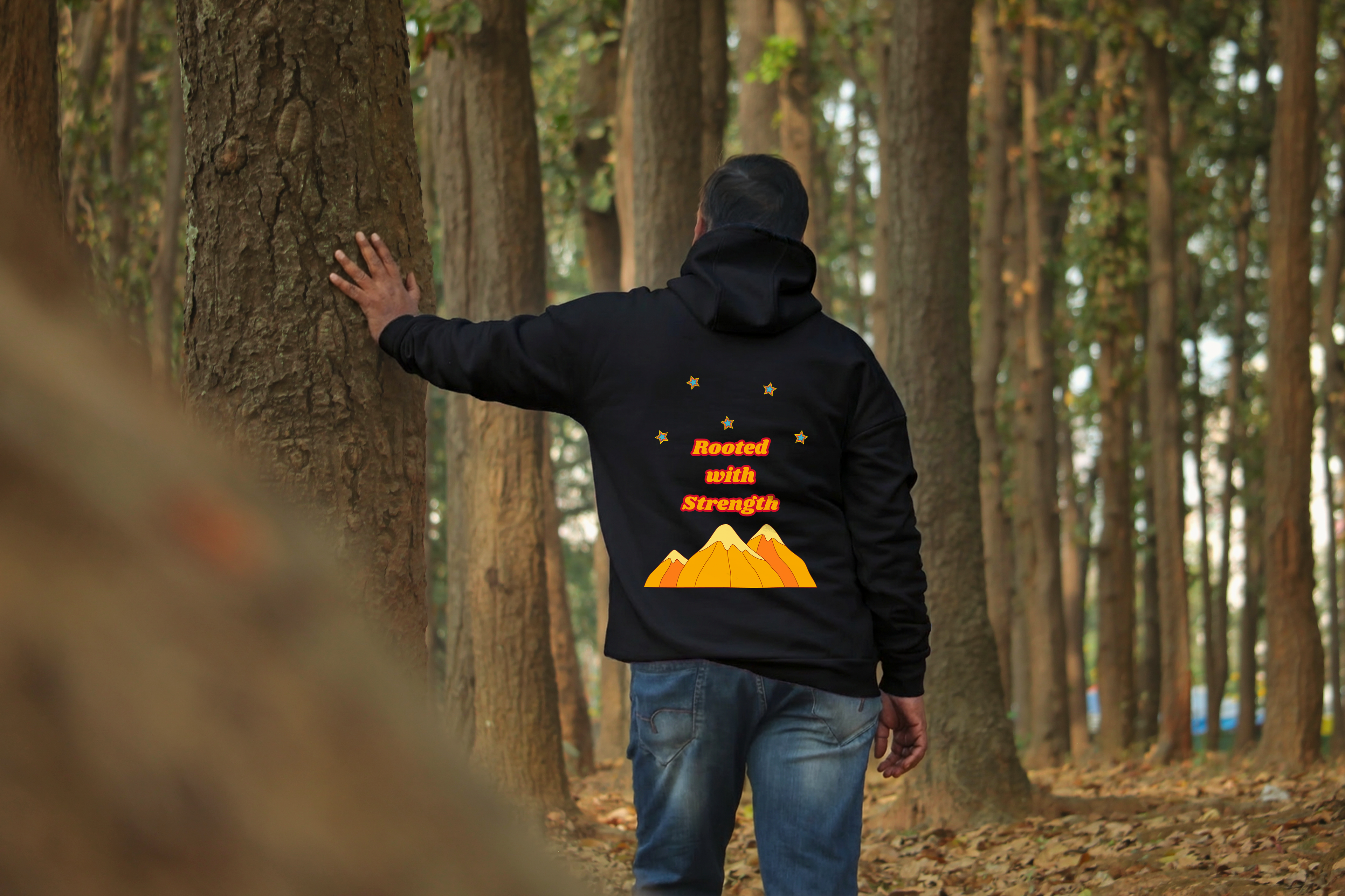 OVERSIZED HOODIE- Rooted With Strength