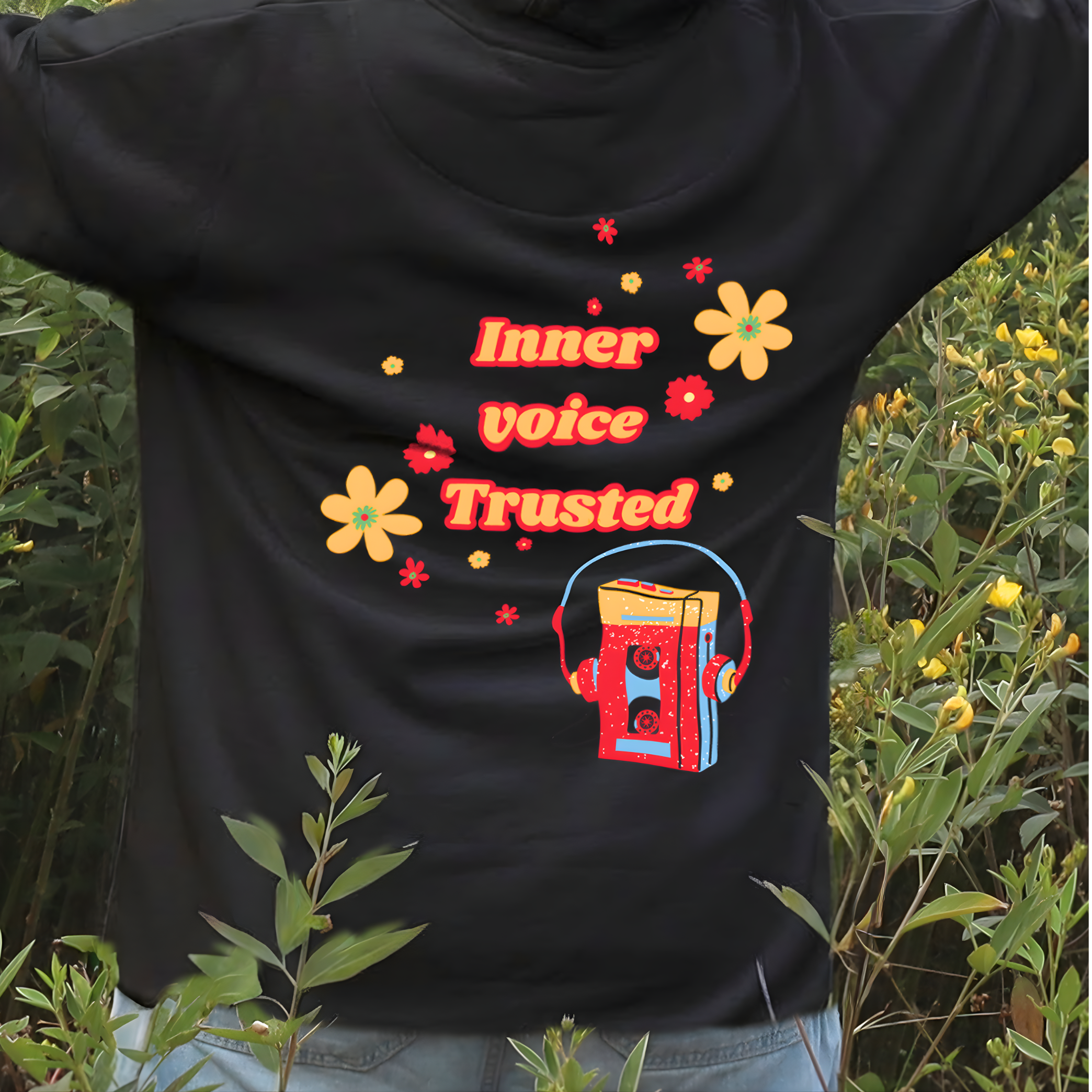 OVERSIZED HOODIE- Inner Voice Trusted