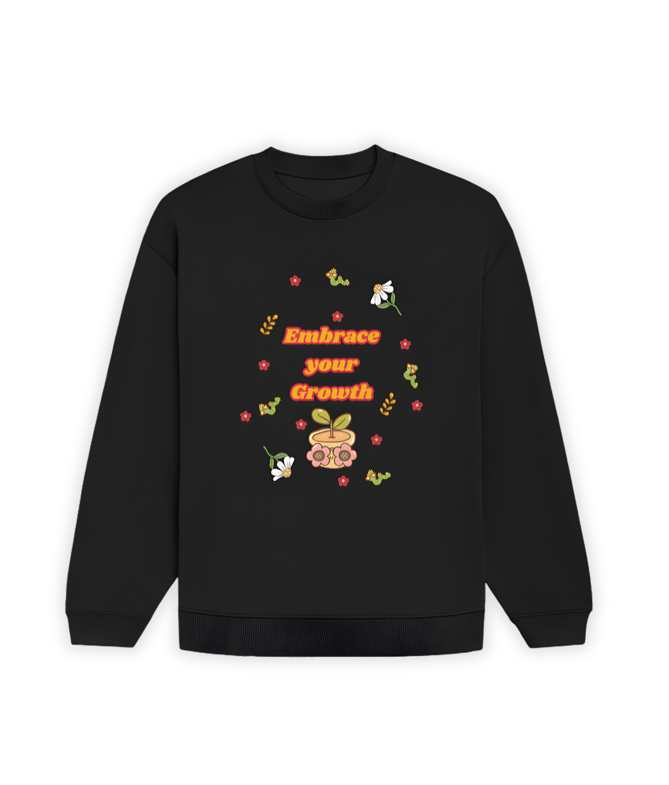 OVERSIZED SWEATSHIRT- Embrace Your Growth