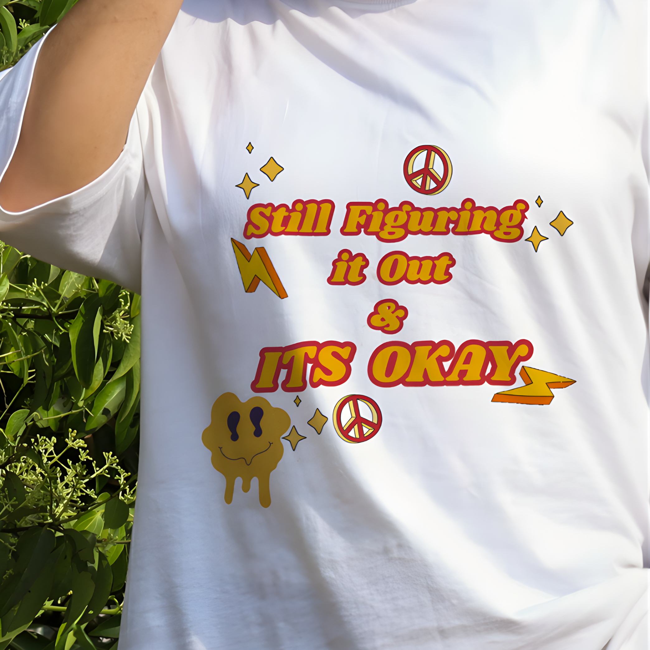 OVERSIZED TSHIRT- Still Figuring Out and Its Okay