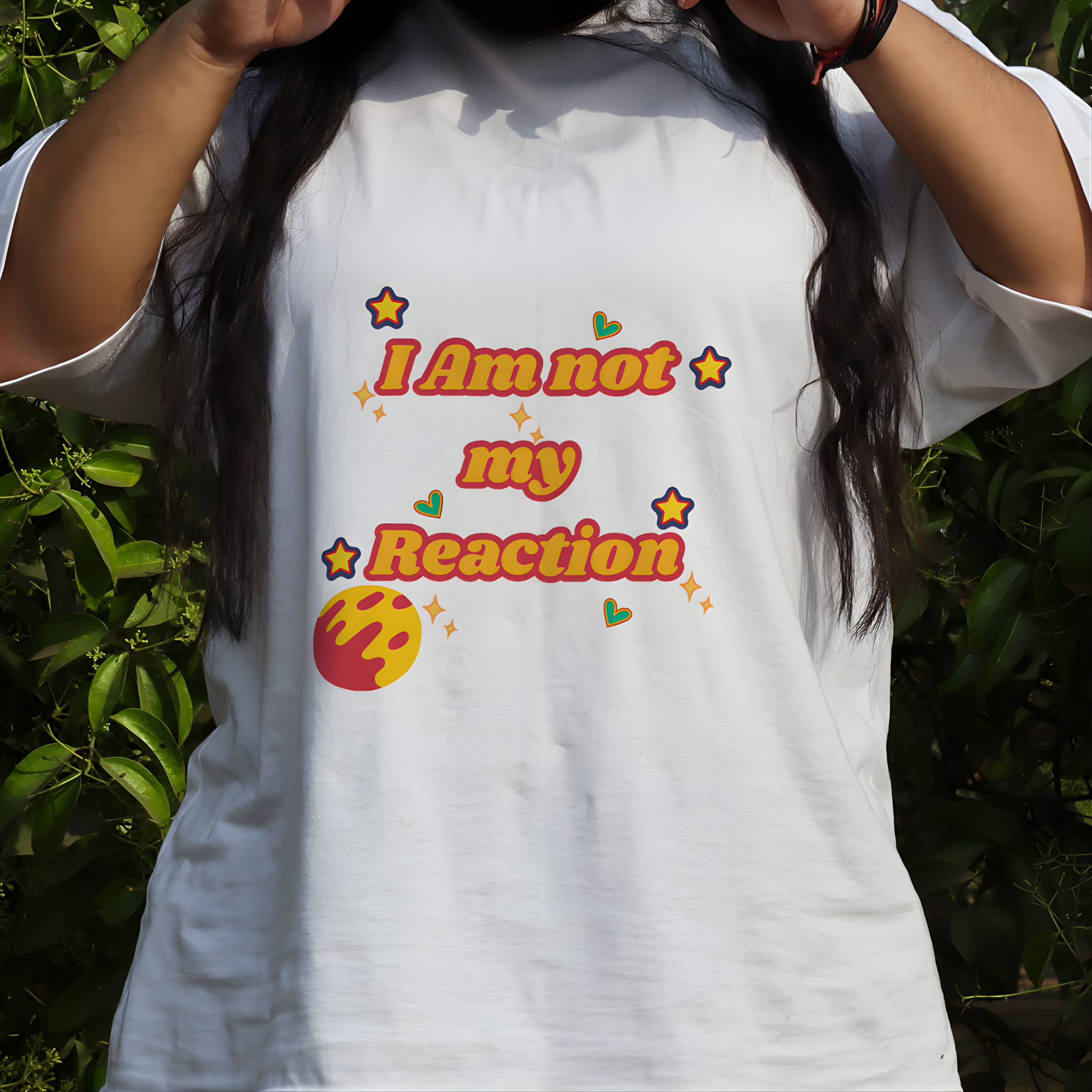 OVERSIZED TSHIRT- I Am Not My Reaction