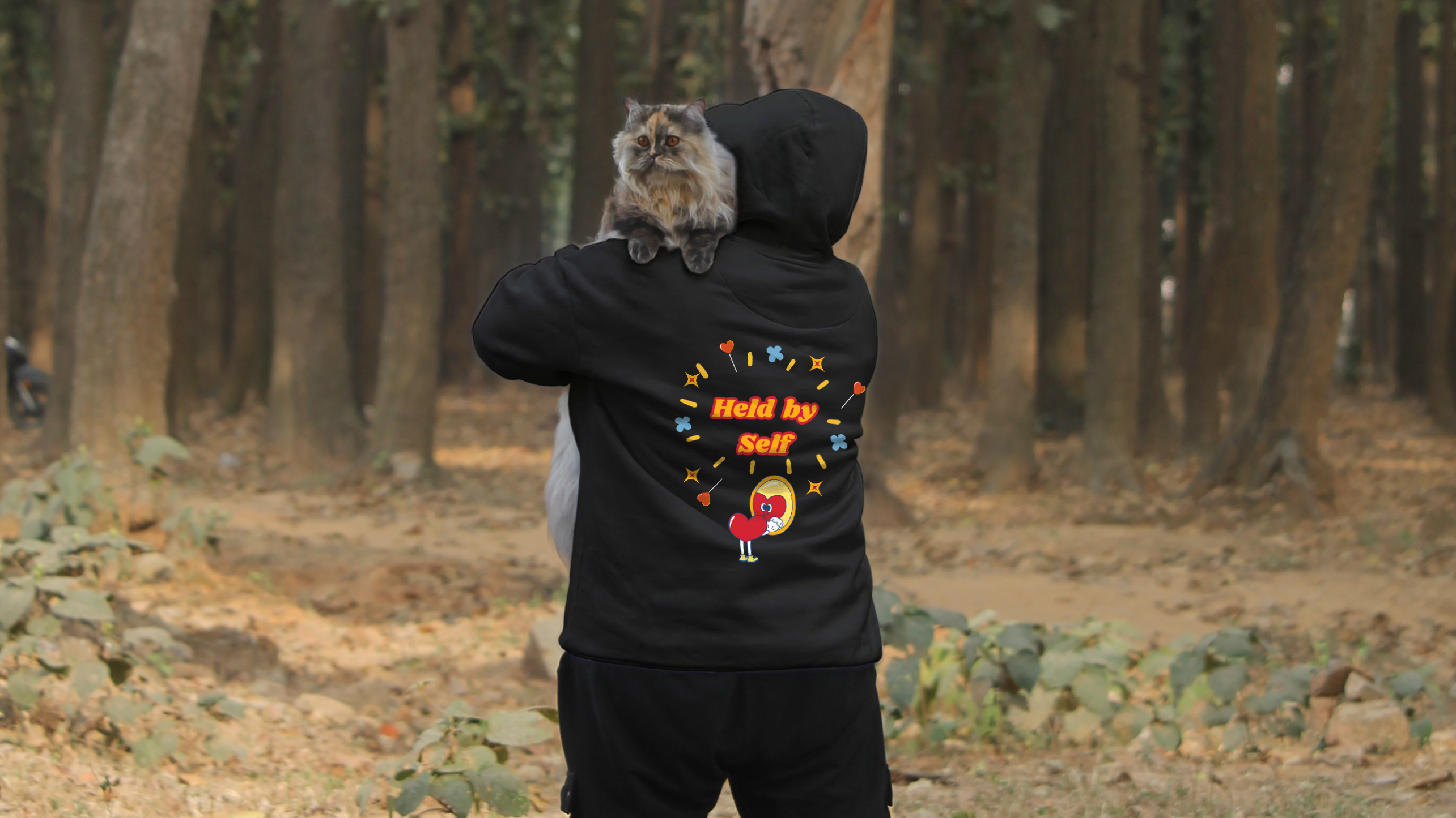 OVERSIZED HOODIE- Held By Self