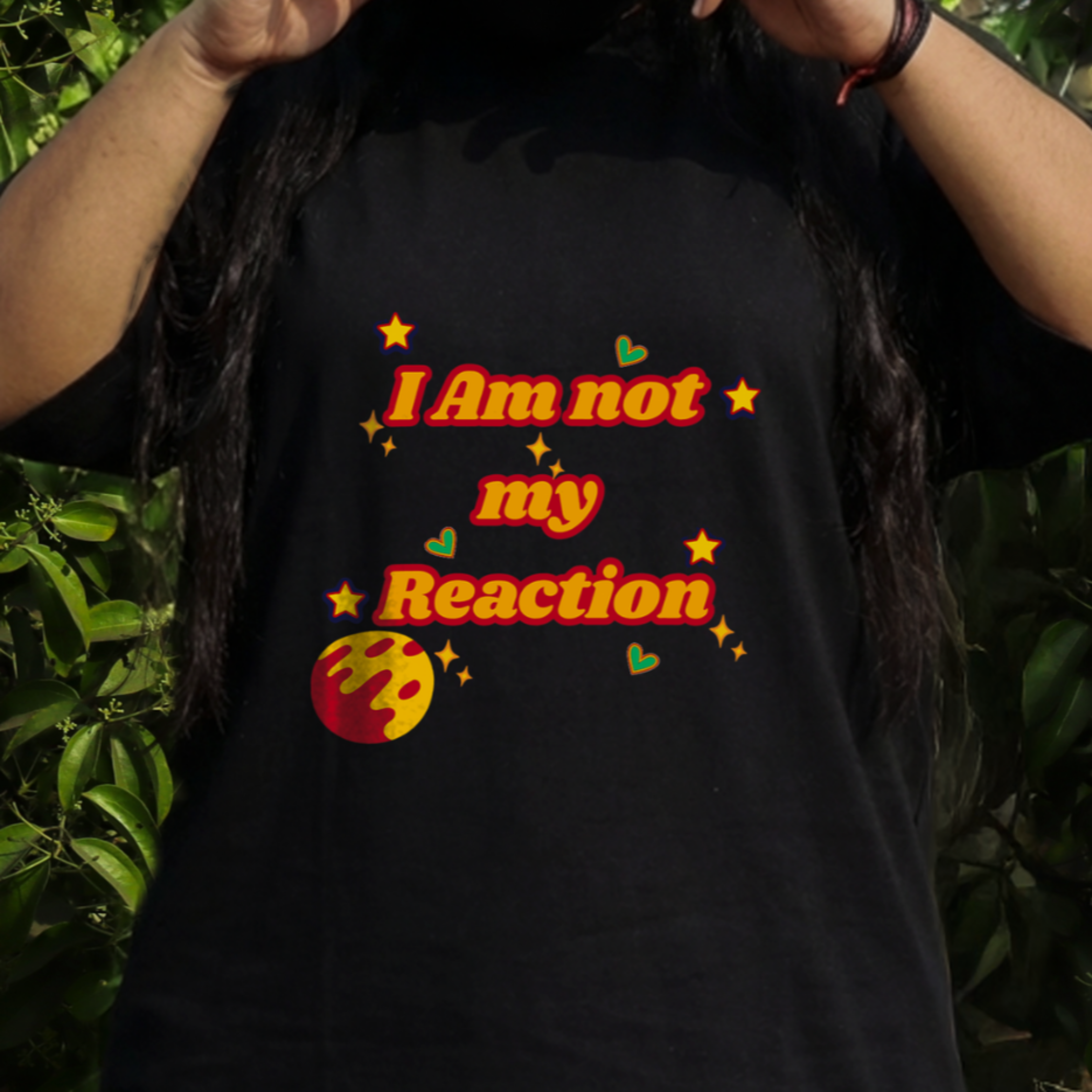 OVERSIZED TSHIRT- I Am Not My Reaction