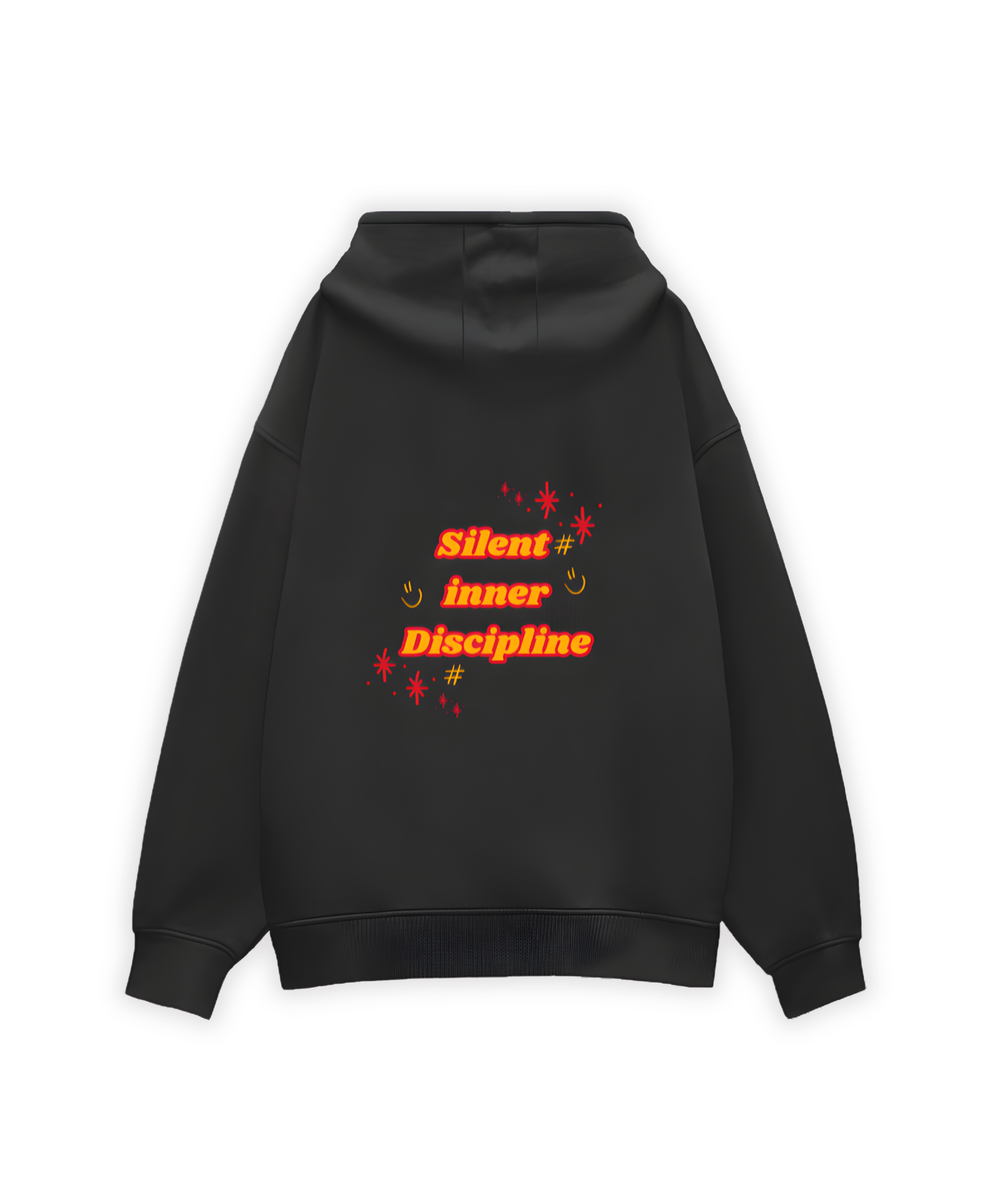 OVERSIZED HOODIE- Silent Inner Discipline