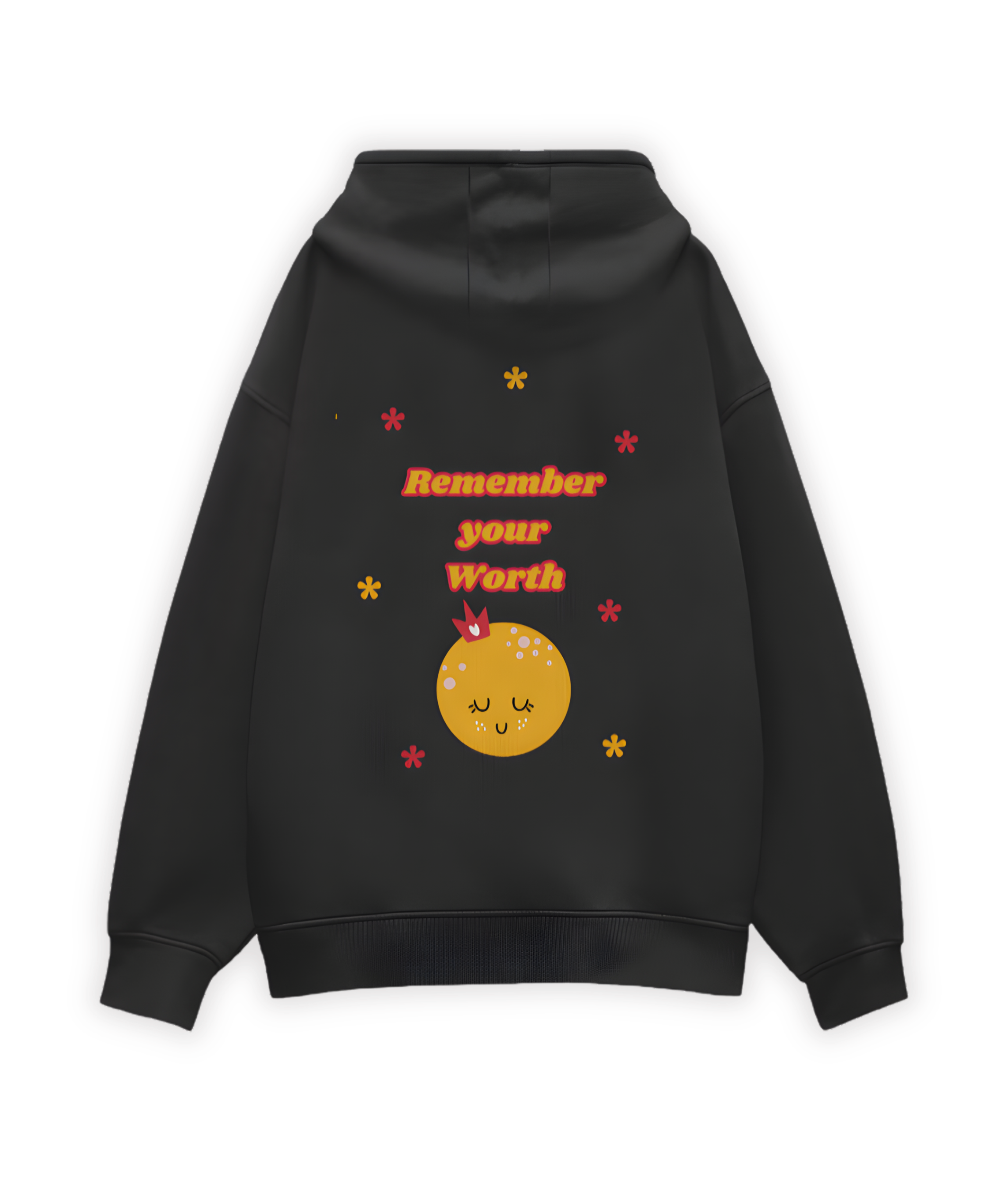 OVERSIZED HOODIE- Remember Your worth