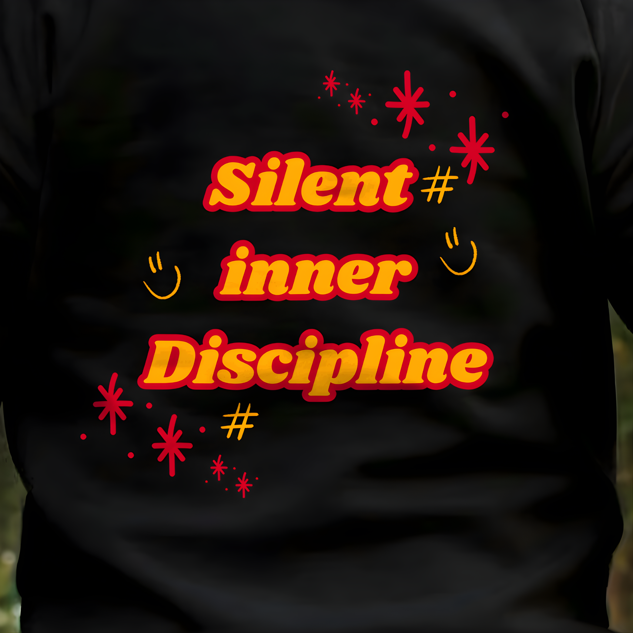 OVERSIZED HOODIE- Silent Inner Discipline