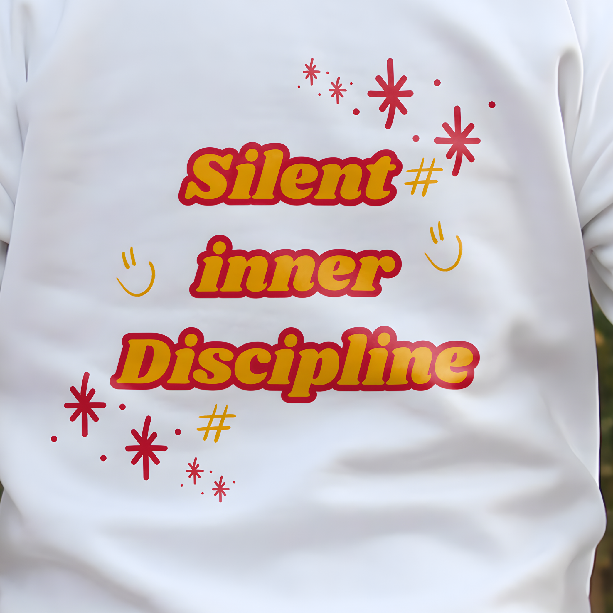 OVERSIZED HOODIE- Silent Inner Discipline