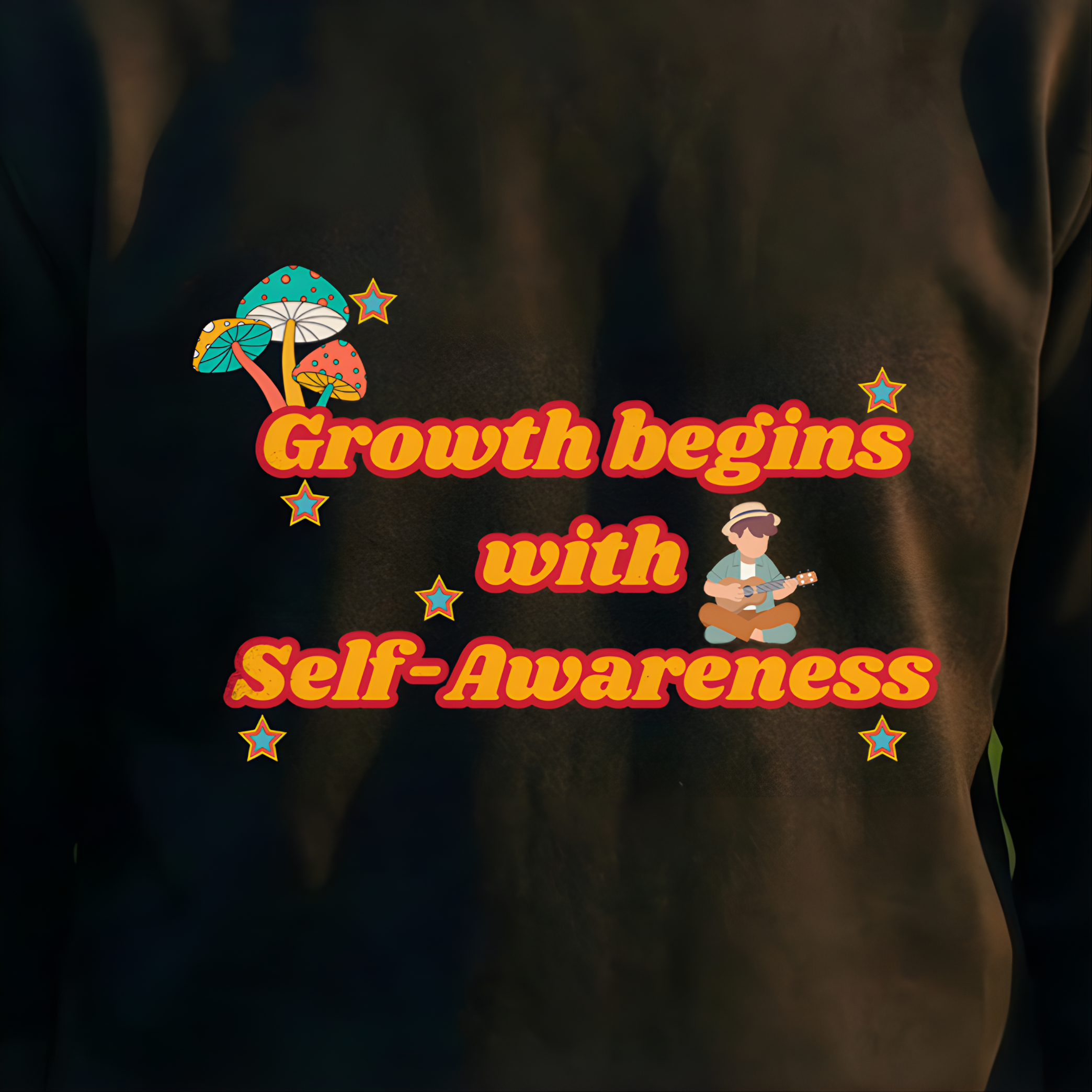 OVERSIZED SWEATSHIRT- Growth Begins With Self Awareness