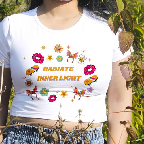 CROP TOP- Radiate Inner Light
