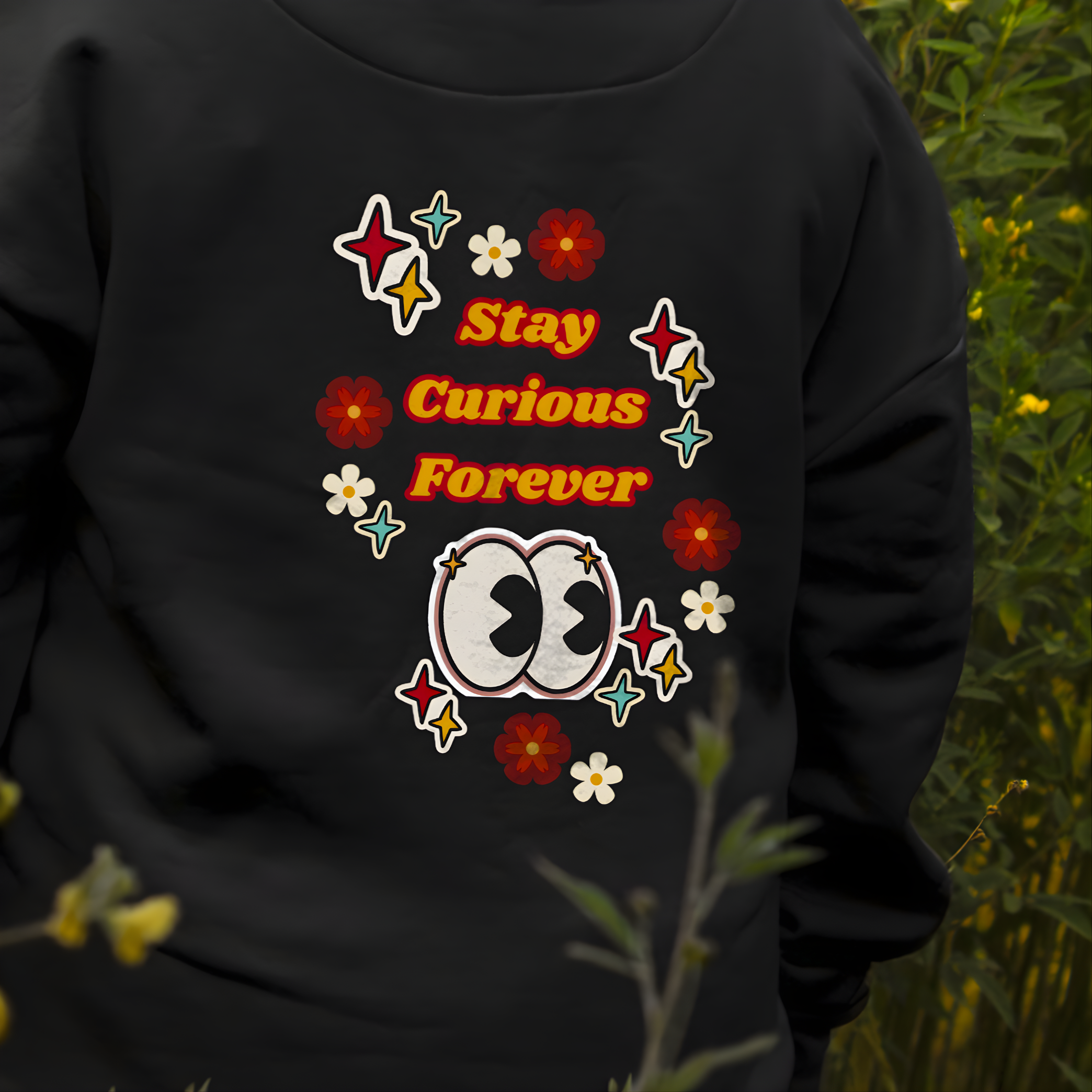 OVERSIZED HOODIE - Stay Curious Forever