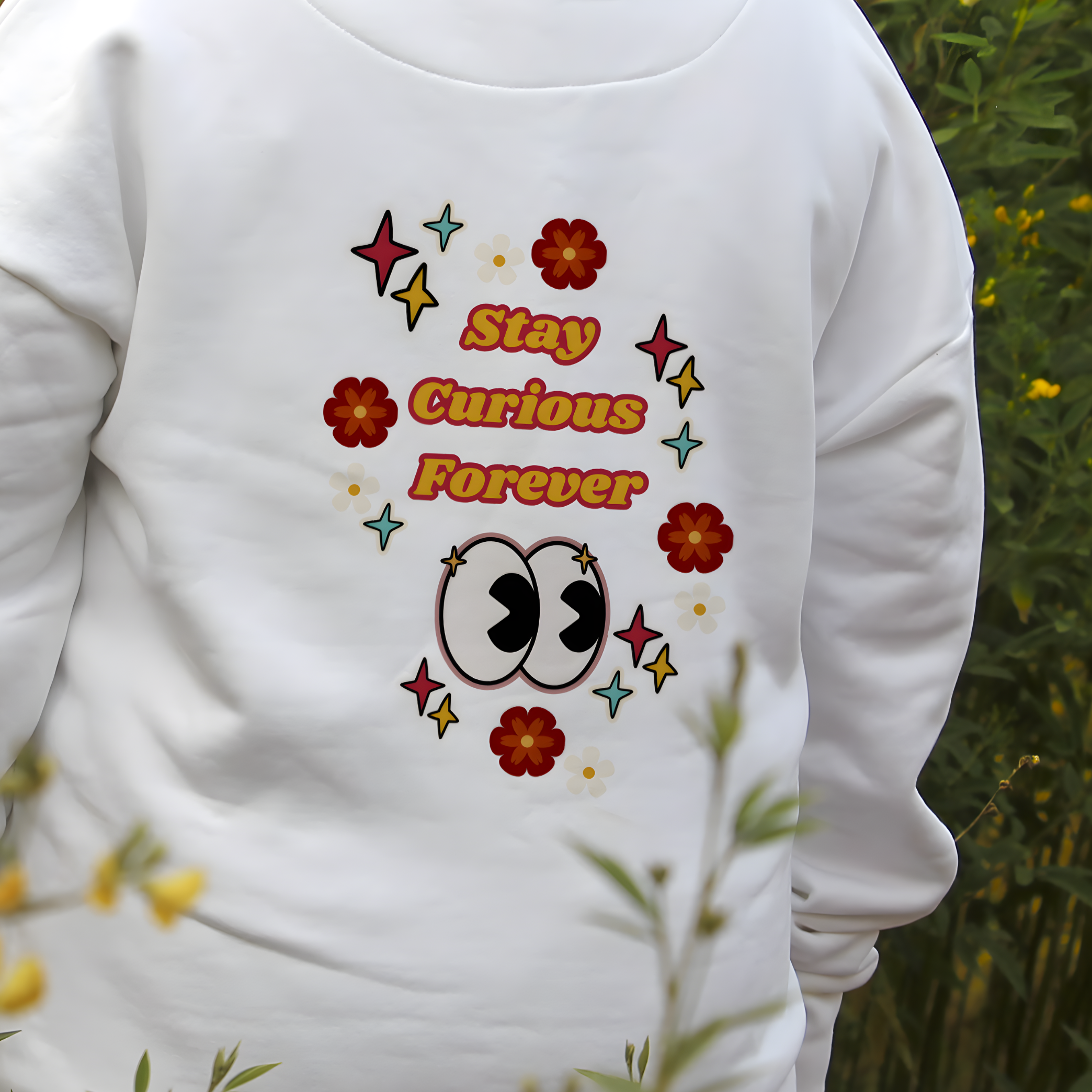 OVERSIZED HOODIE - Stay Curious Forever