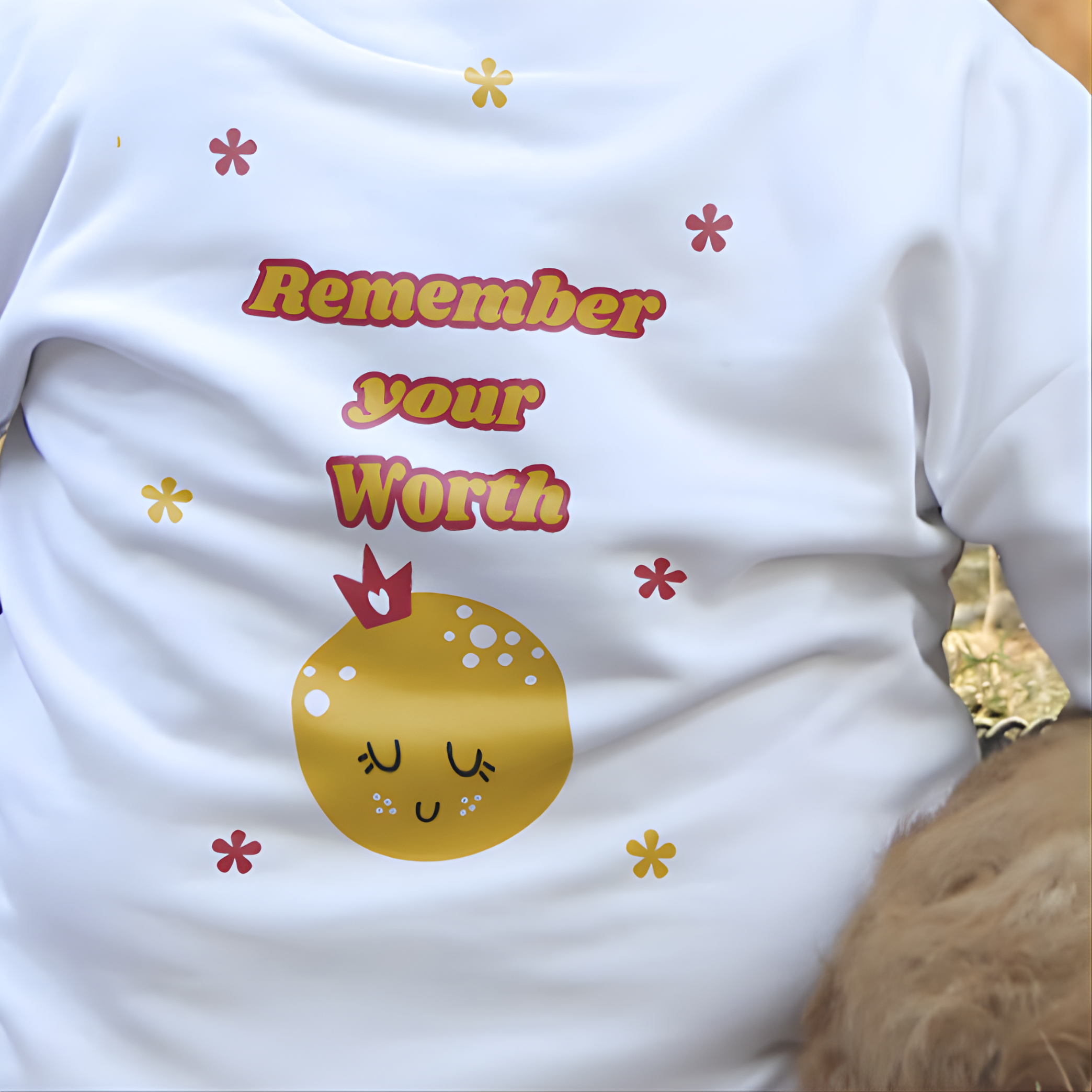 OVERSIZED HOODIE- Remember Your worth