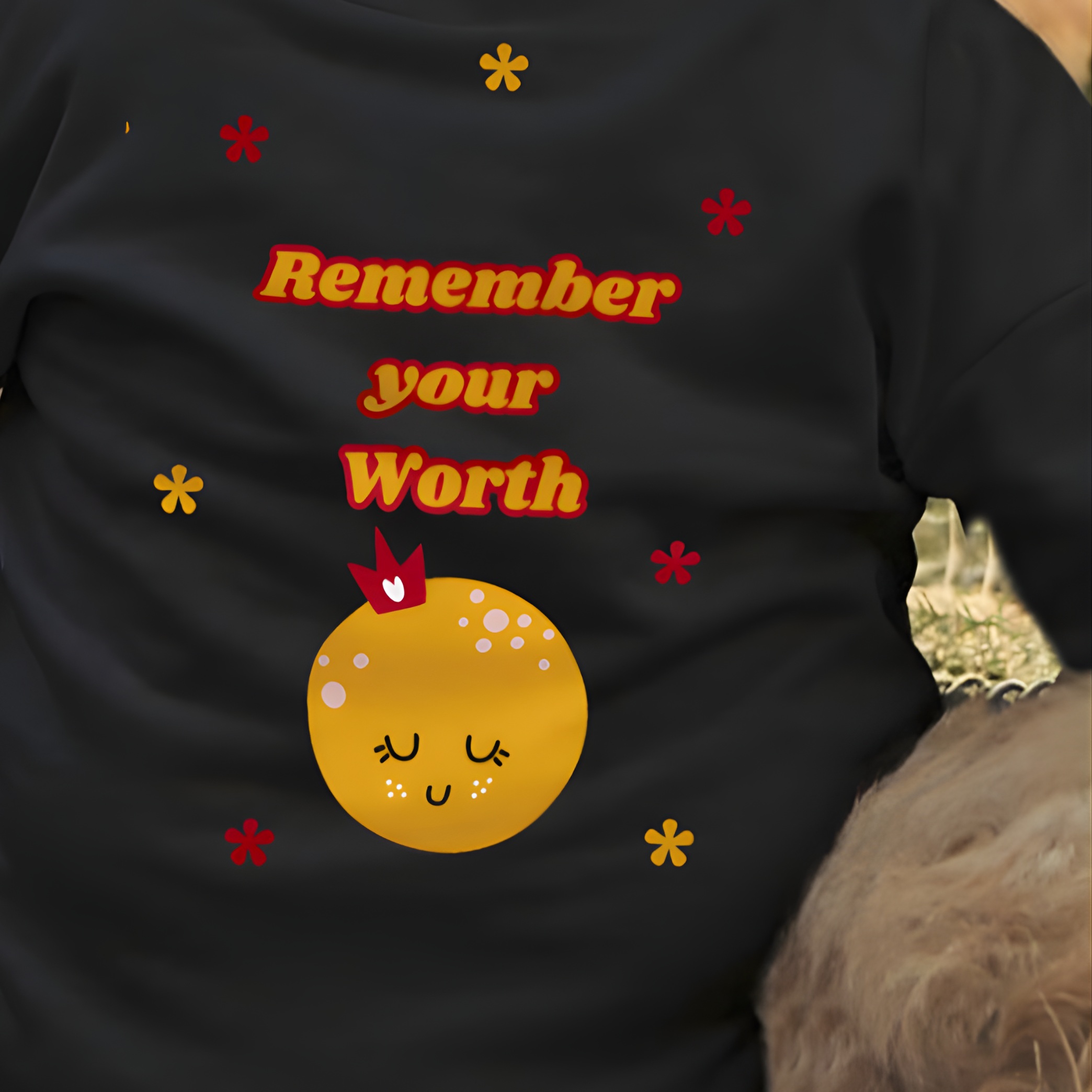 OVERSIZED HOODIE- Remember Your worth