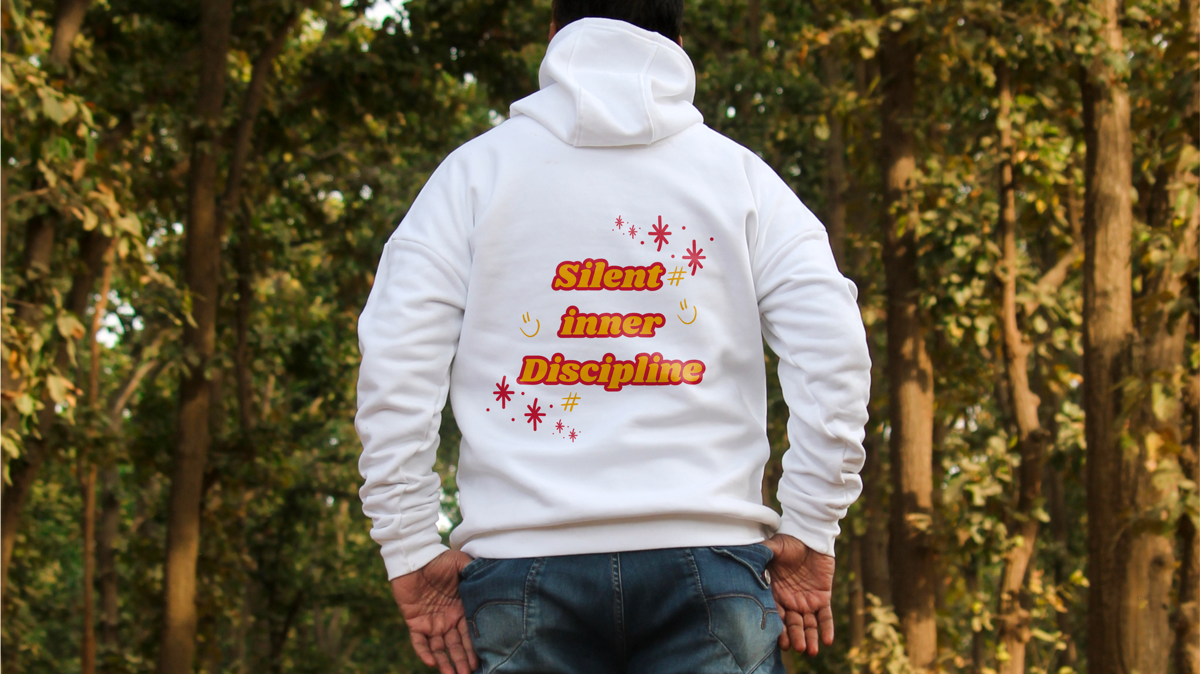 OVERSIZED HOODIE- Silent Inner Discipline
