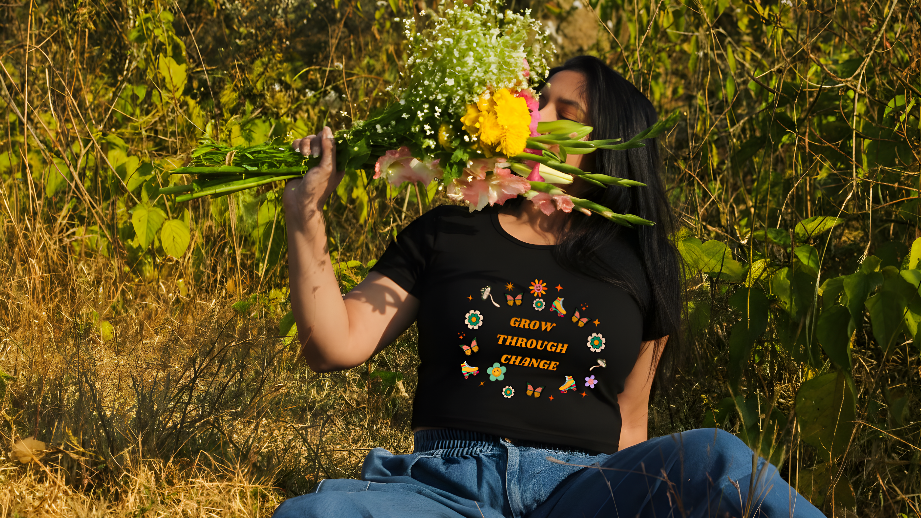 CROP TOP-Grow Through Change